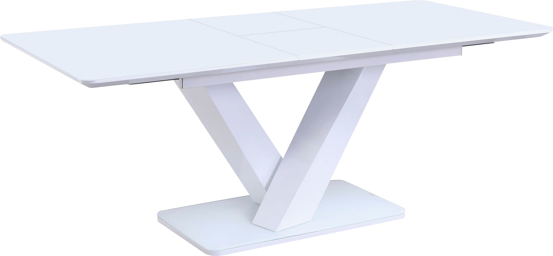 SalesFever Essgruppe, (Set, 5 tlg.), Tisch mit Ausziehfunktion