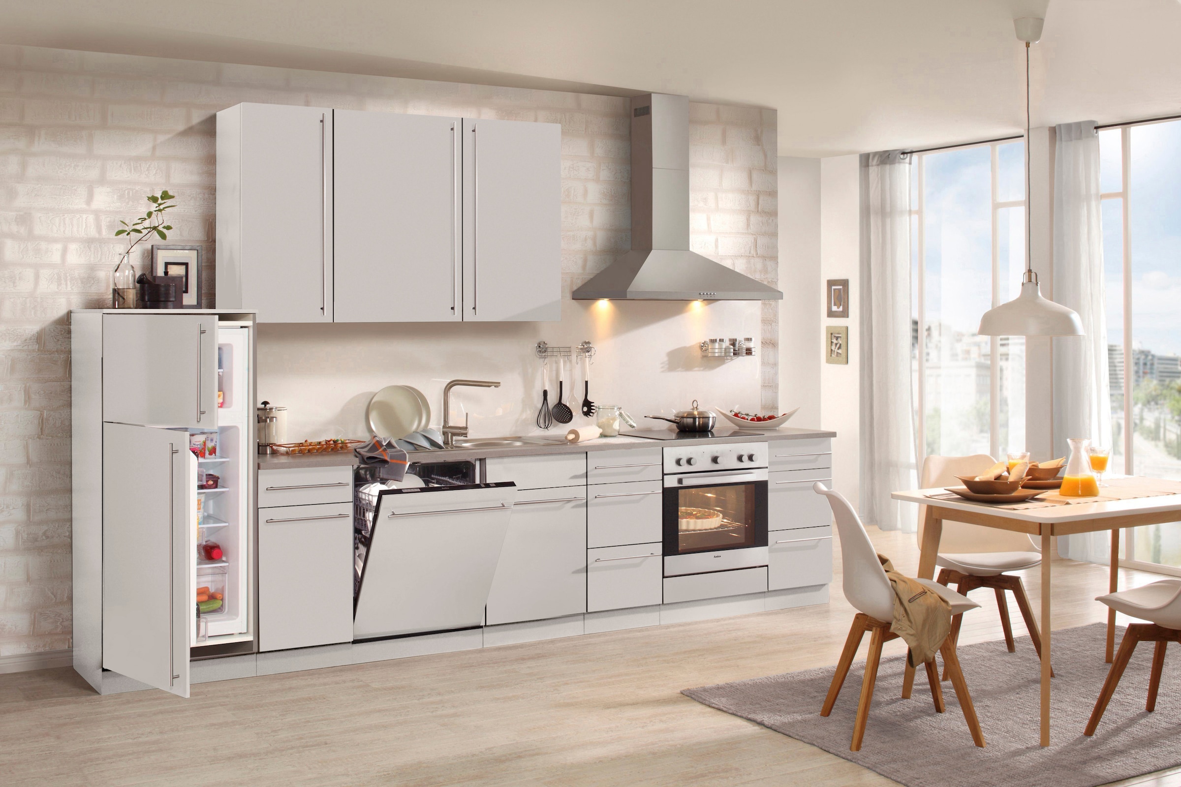 wiho Küchen Unterschrank »Chicago« 50 cm breit, 1 Schubkasten und 1 Tür