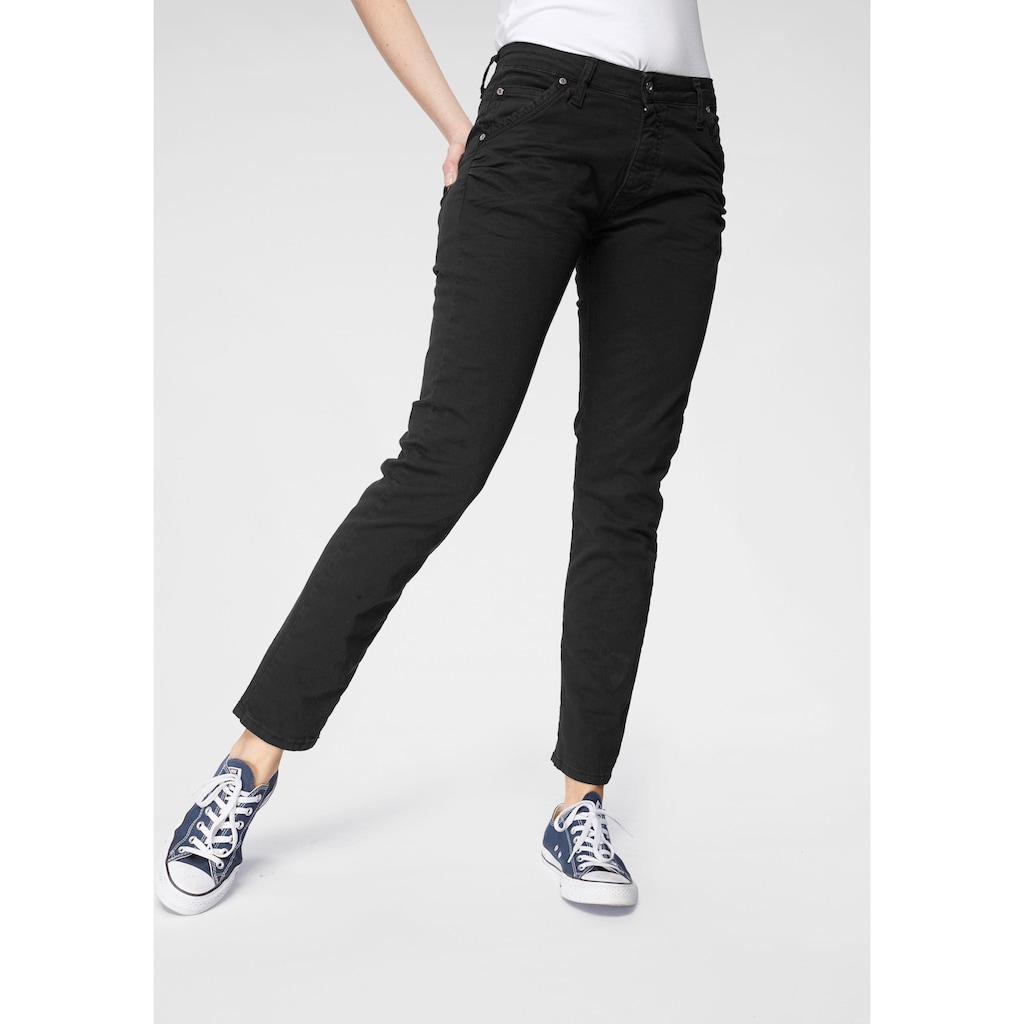 Please Jeans Boyfriend-Jeans »P85A«, lässige Jeans Hose mit Crinkle-Effekt und krempelbarem Bein