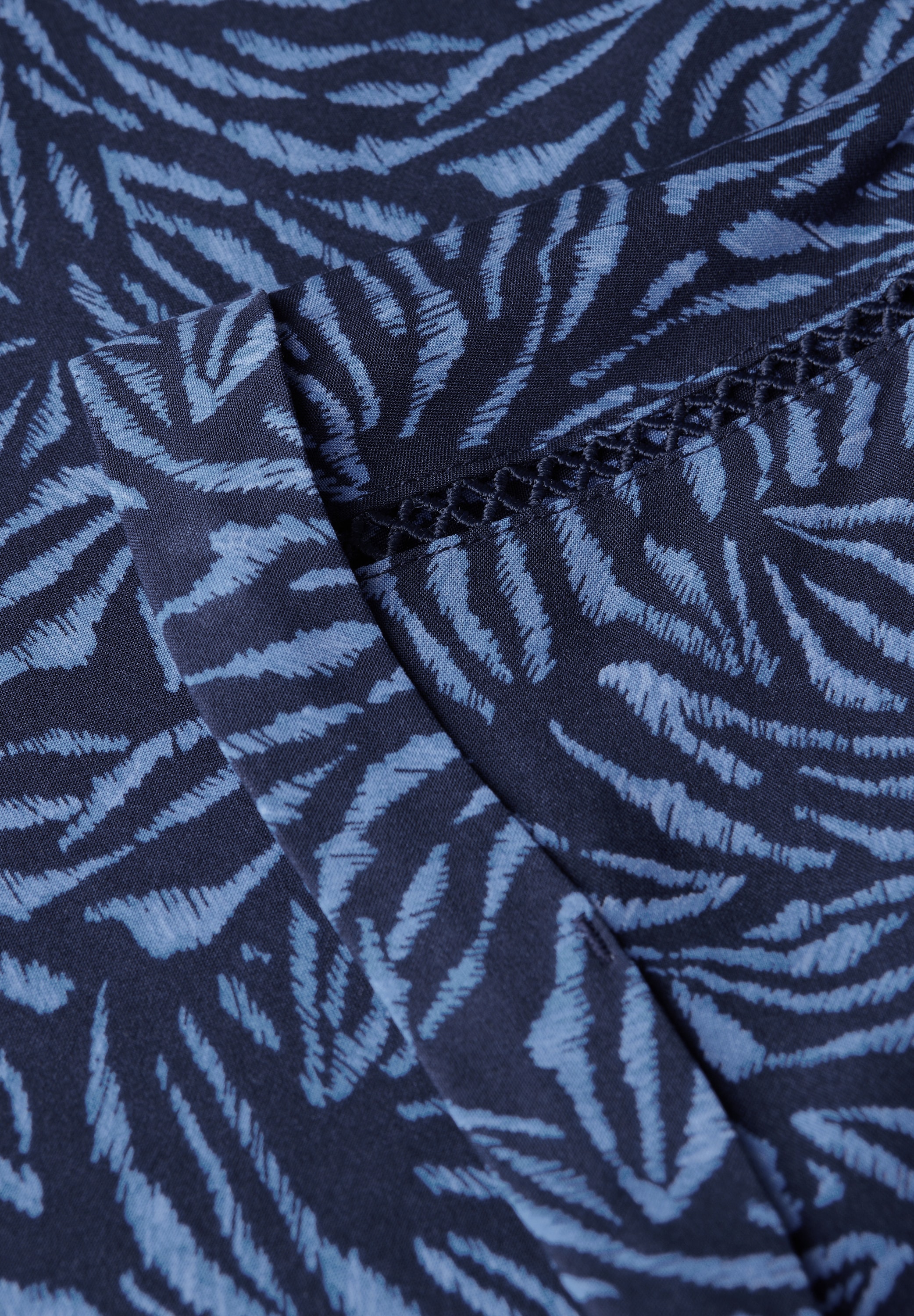 Cecil Kurzarmbluse, mit All-Over Print