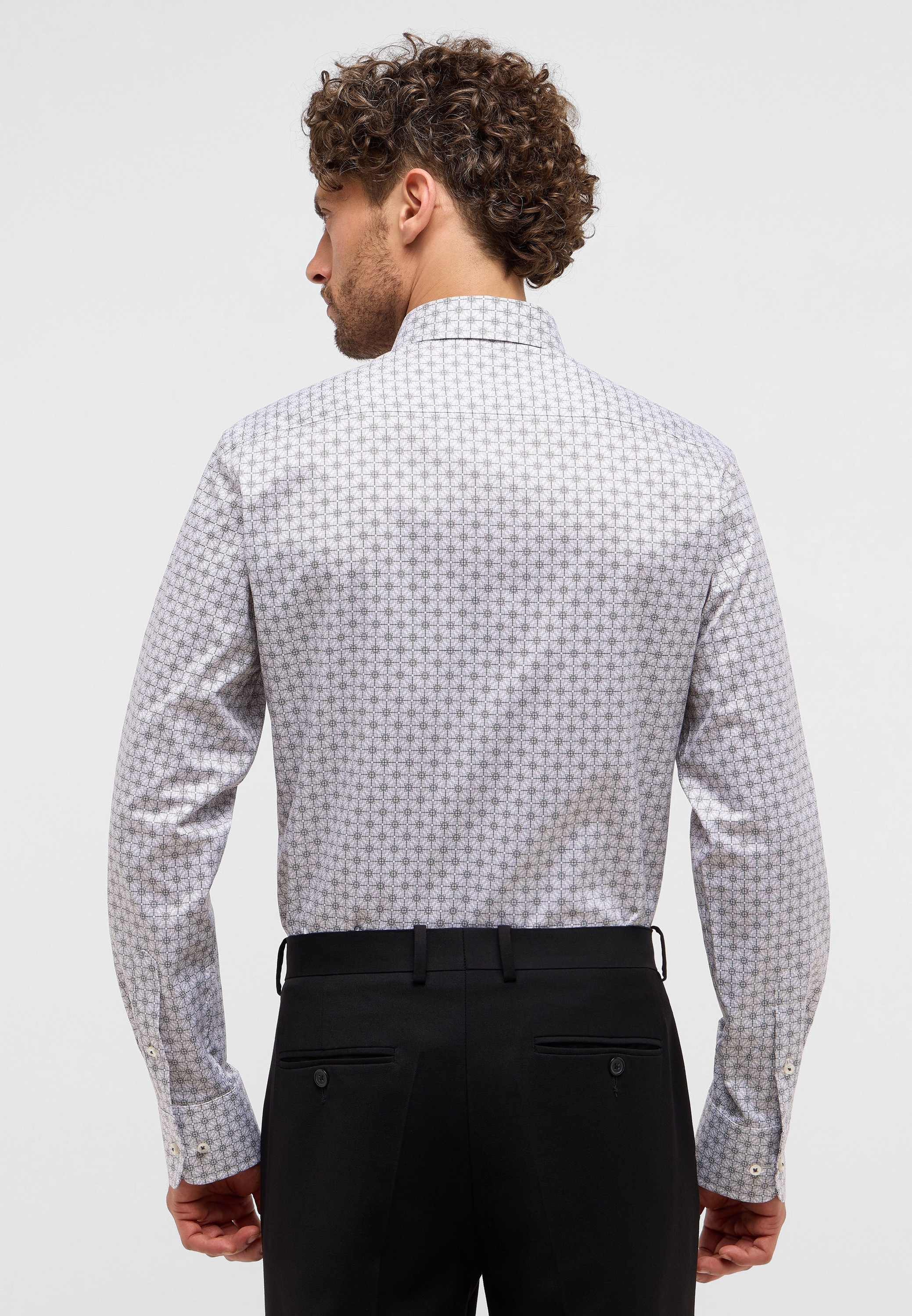 Eterna Langarmhemd »SLIM FIT«, NON IRON (bügelfrei)