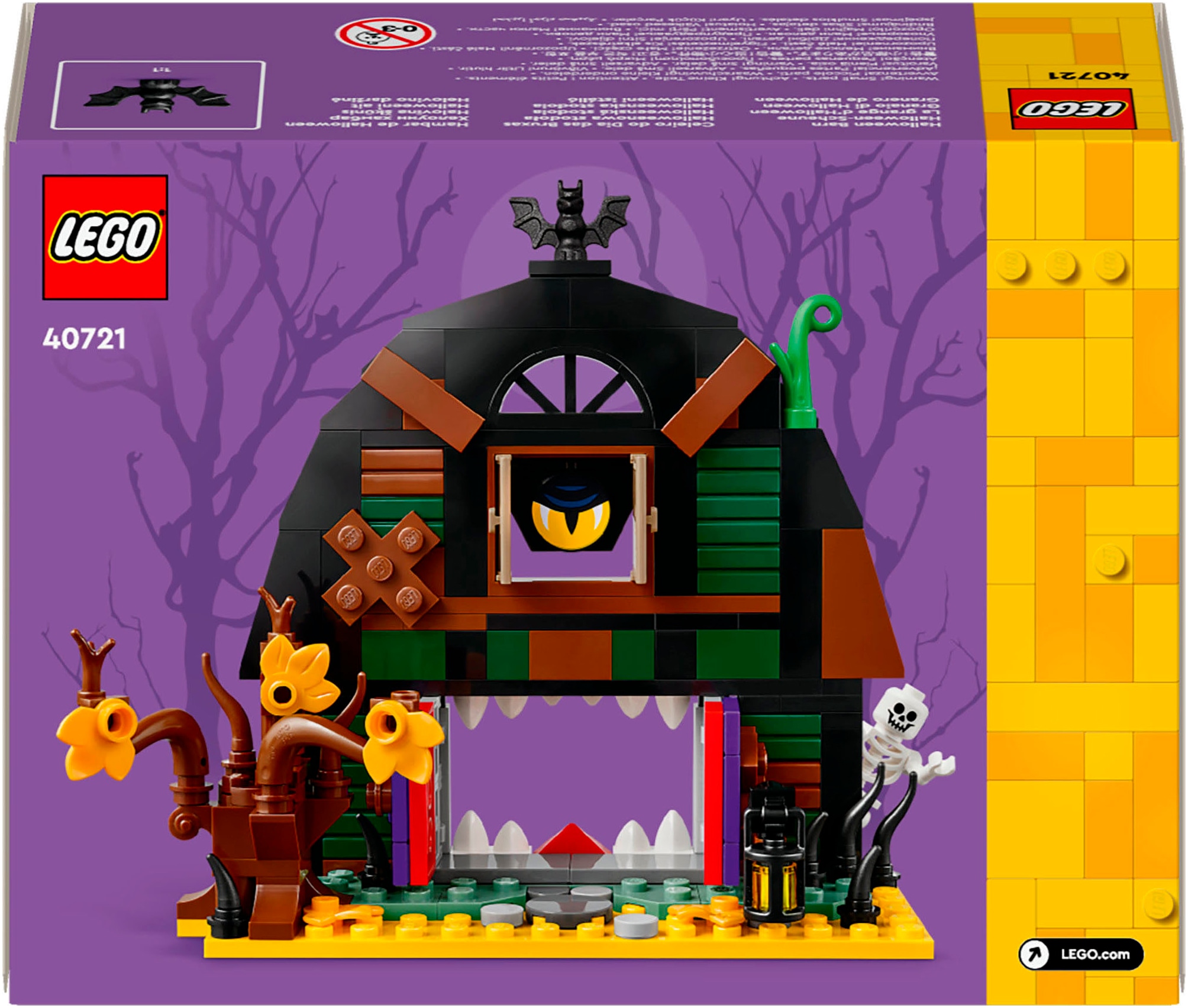 LEGO® Konstruktionsspielsteine »Halloween-Scheune (40721), LEGO LEGO Iconic« Made in Europe