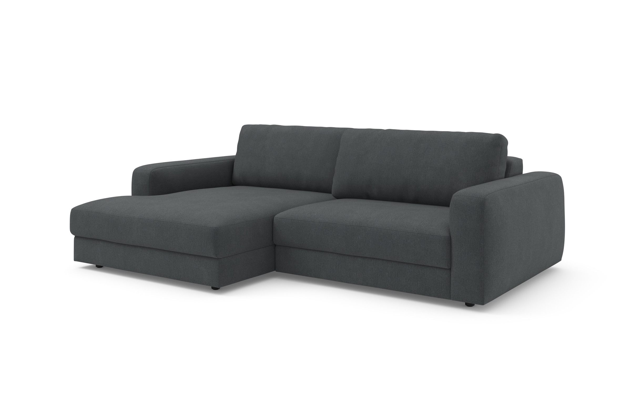 TRENDMANUFAKTUR Ecksofa »Bourbon, Designsofa mit tollem Sitzkomfort, L-Form,«, extra tiefe Sitzfläche, wahlweise mit Sitztiefenverstellung