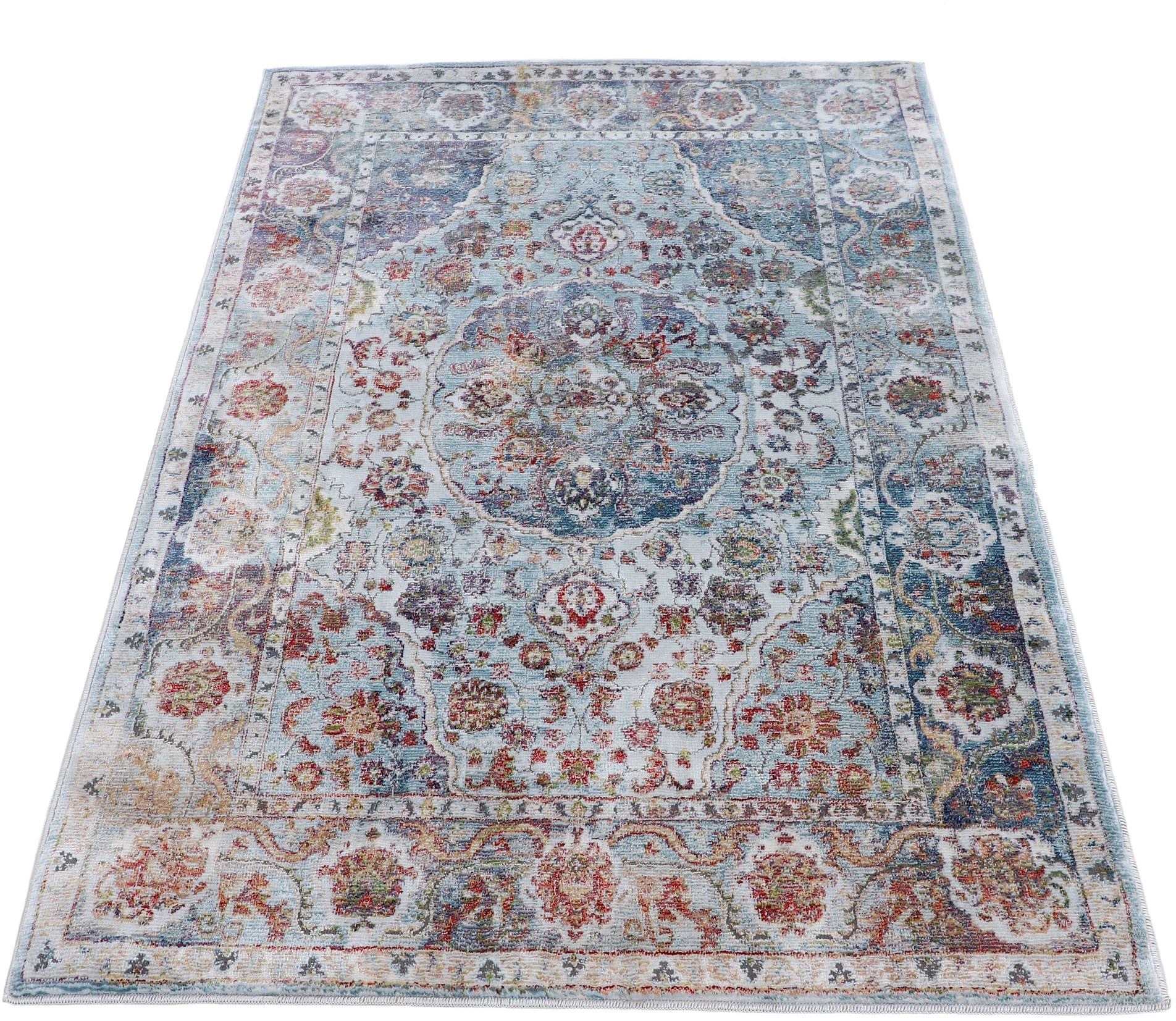 carpetfine Teppich »Vintage Heaven«, rechteckig, 8 mm Höhe, moderner Vintage Look, Wohnzimmer