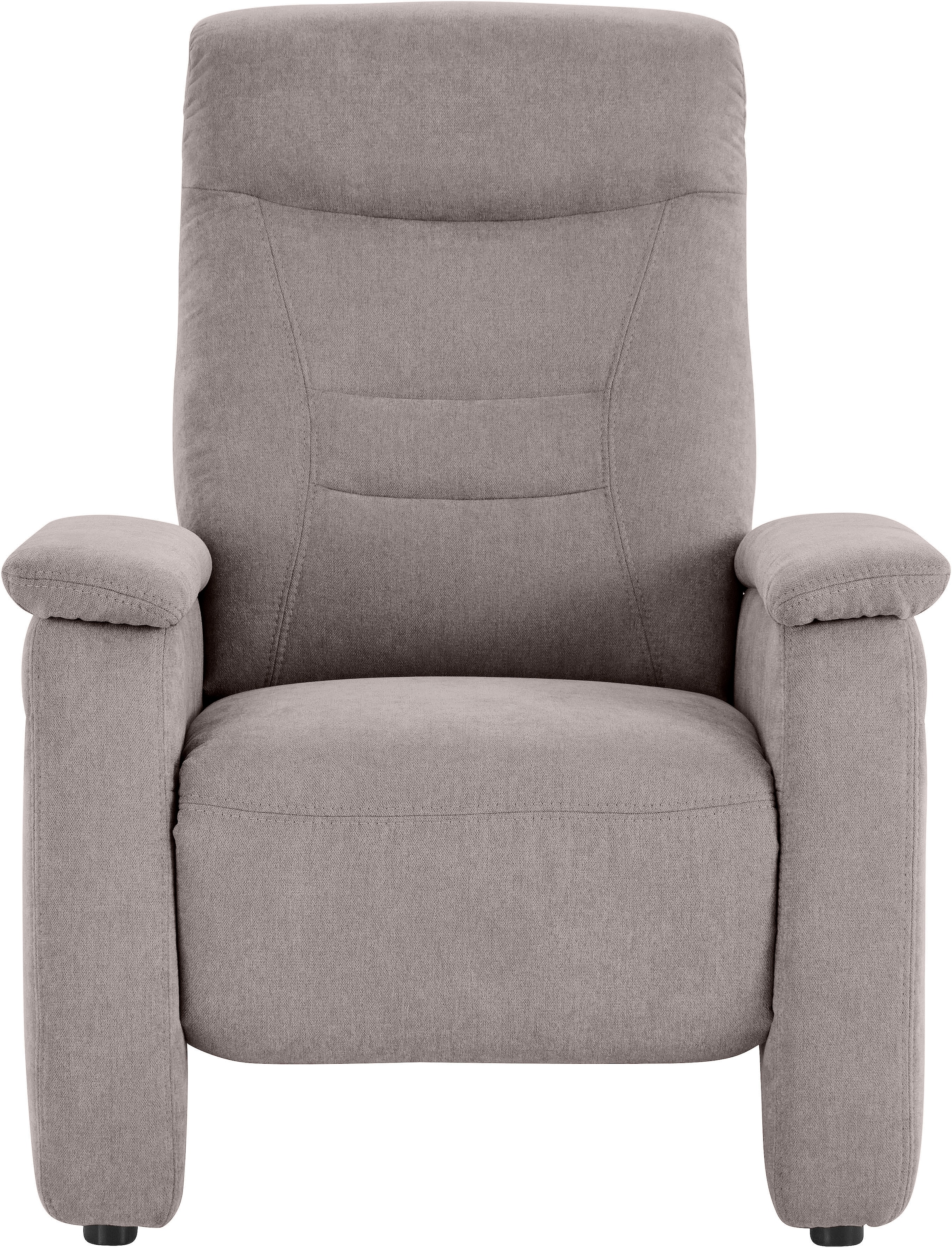 exxpo - sofa fashion Relaxsessel »Ascoli, Relaxsessel, Loungesessel, Hochlehnsessel« mit Relaxfunktion