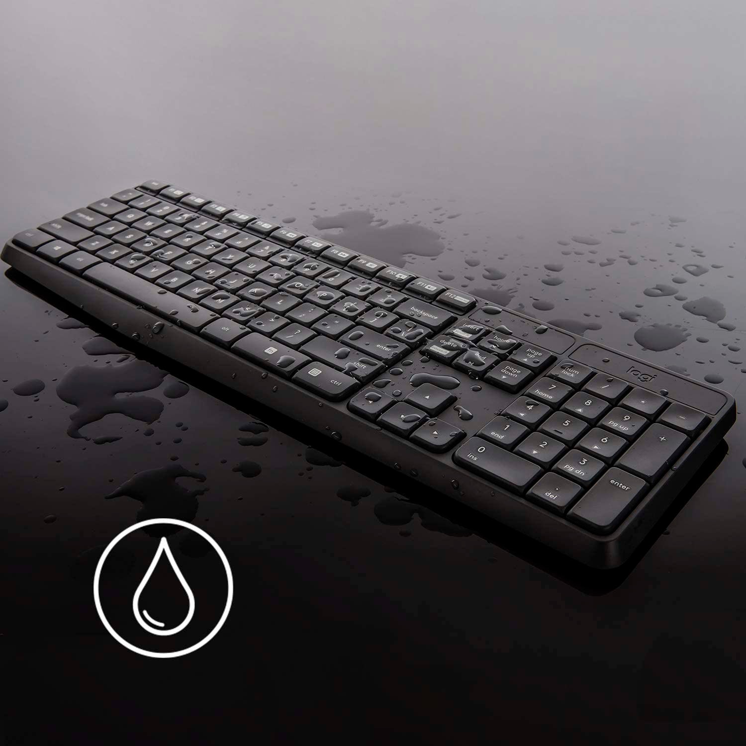 Logitech Tastatur »Wireless Combo MK235 - DE-Layout«