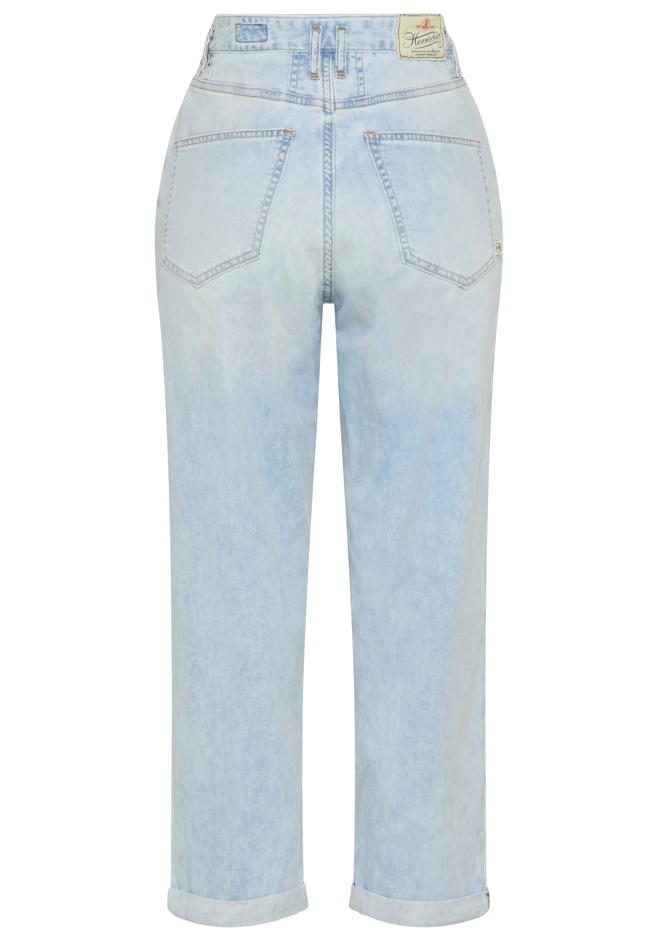 Herrlicher Straight-Jeans »Brooke Denim Light« krempelbar