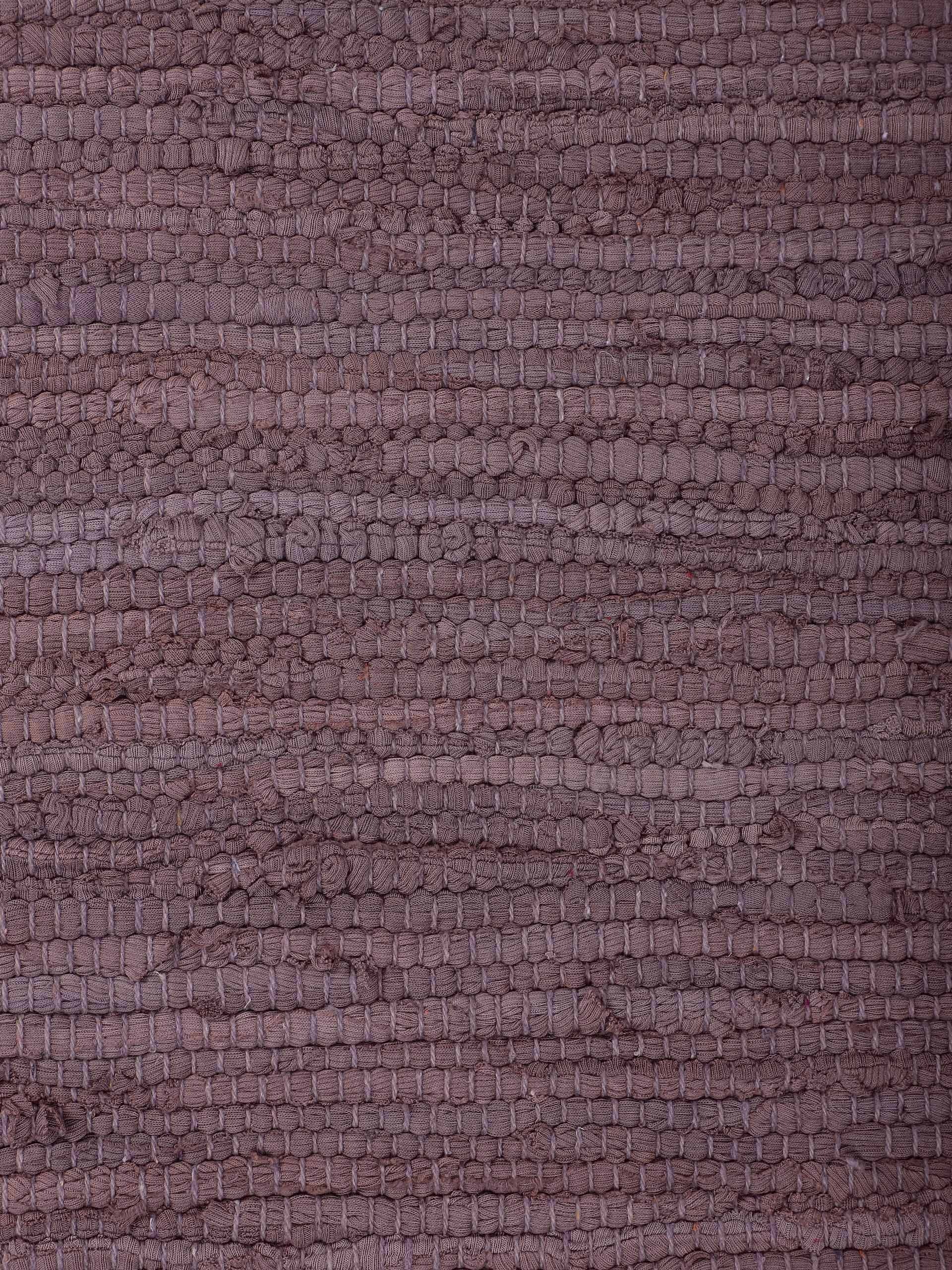 carpetfine Teppich »Kelim Chindi uni, auch als Läufer«, rechteckig, 5 mm Höhe, Wendeteppich, reine Baumwolle, handgewebt, Uni-Farben, mit Fransen