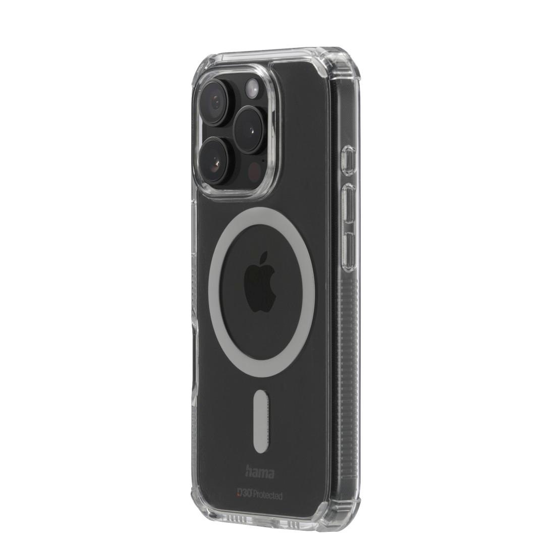 Hama Smartphone-Hülle »Handyhülle „Extreme Protect“ für iPhone 16 Pro (für MagSafe, stoßfest)« Smartphones 16,0 cm (6,3 Zoll)