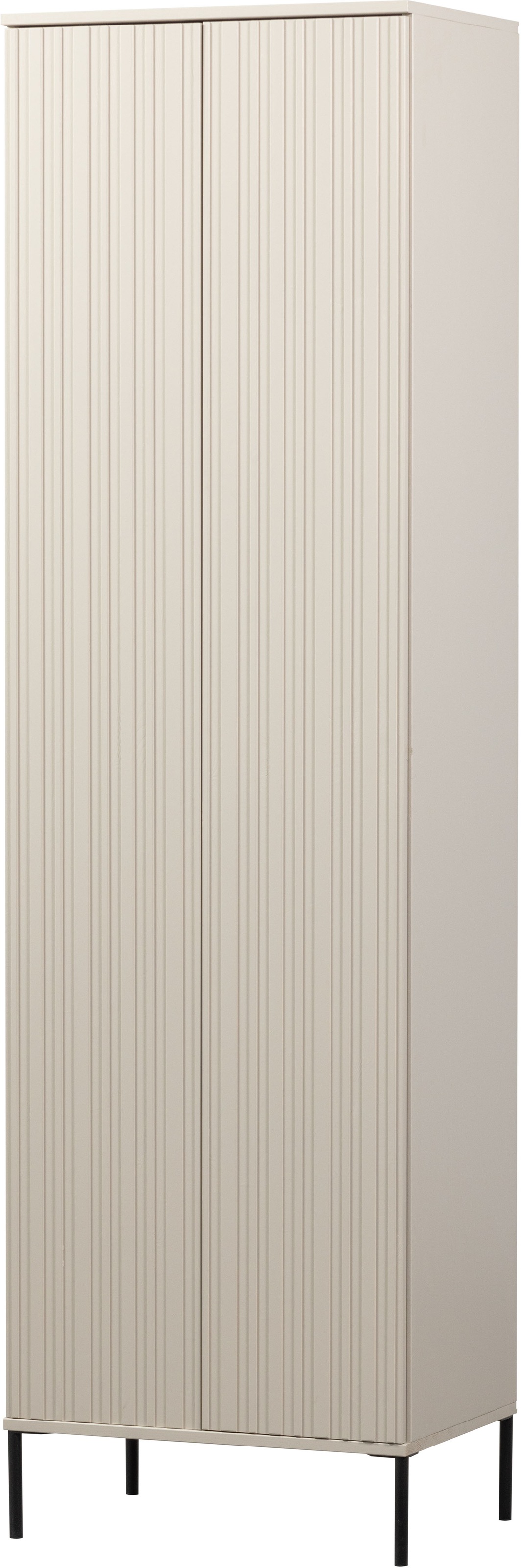 WOOOD Garderobenschrank »New Gravure, Mehrzweckschrank mit 5 Fächern« Gravure New Hochschrank von WOOOD mit Stauraum, Stil und Push-to-Open