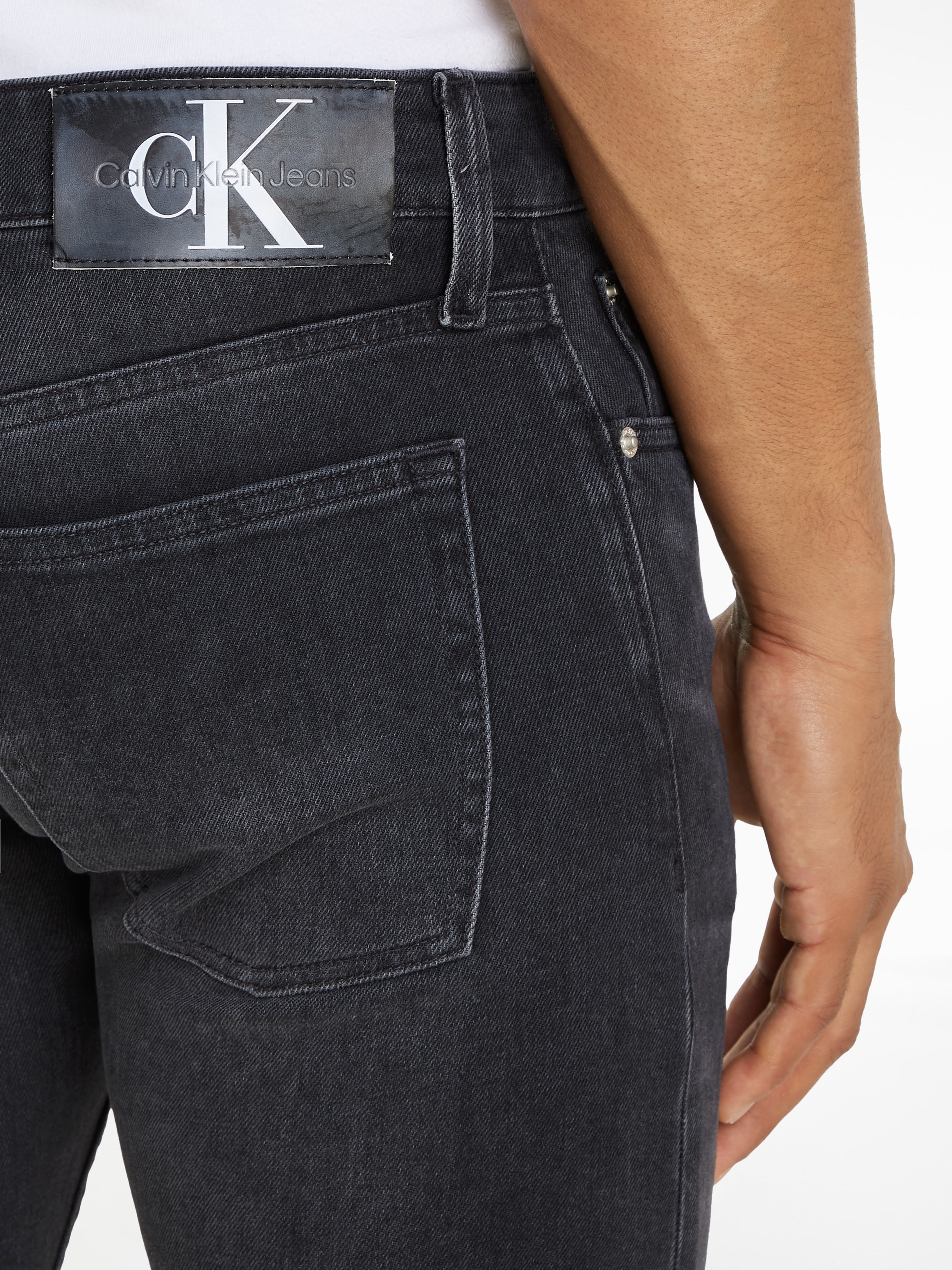 Calvin Klein Jeans Slim-fit-Jeans »SLIM«, in klassischer 5-Pocket-Form