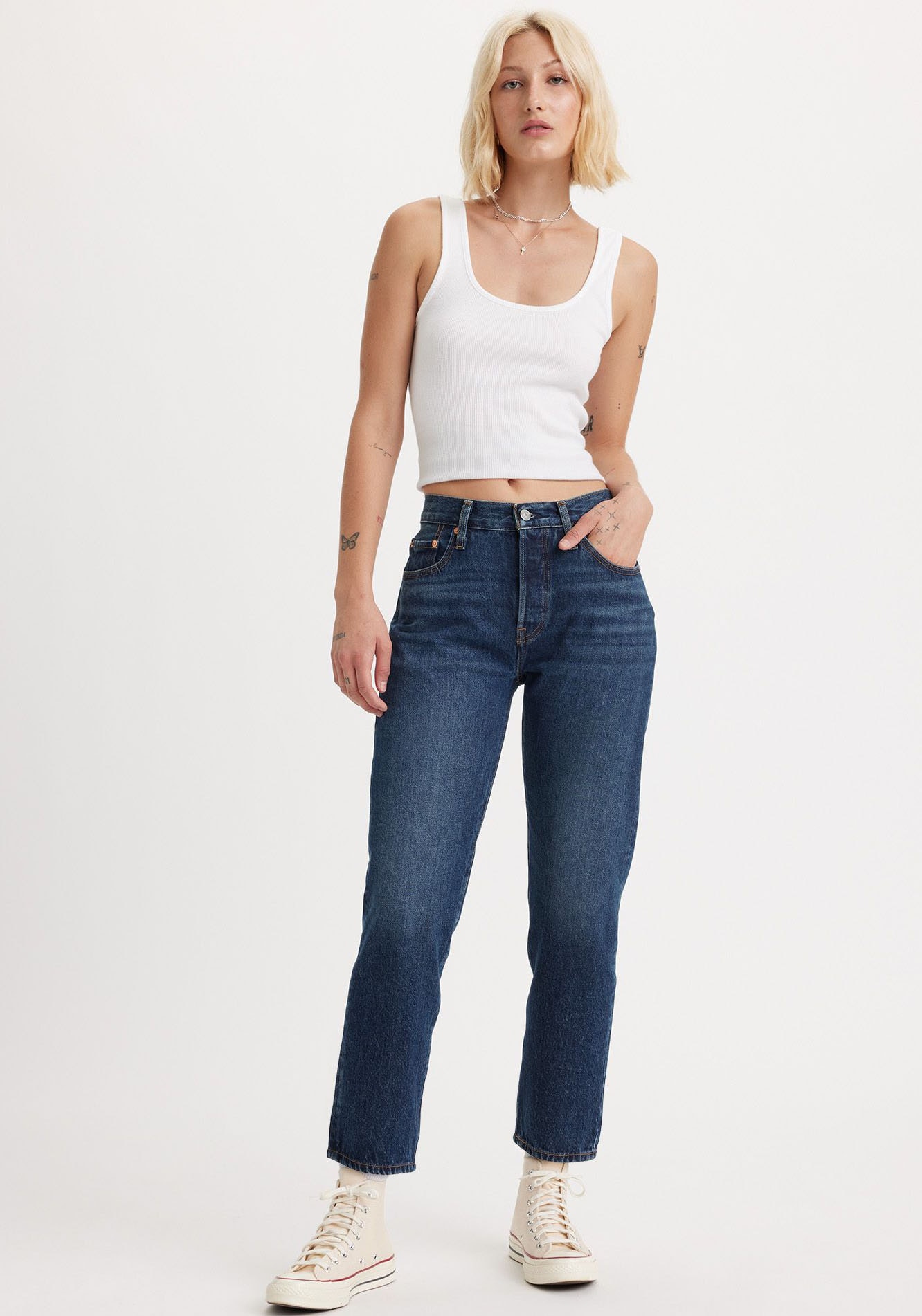 Levi's® 7/8-Jeans »501 Crop«, 501 Collection, 5-Pocket-Style