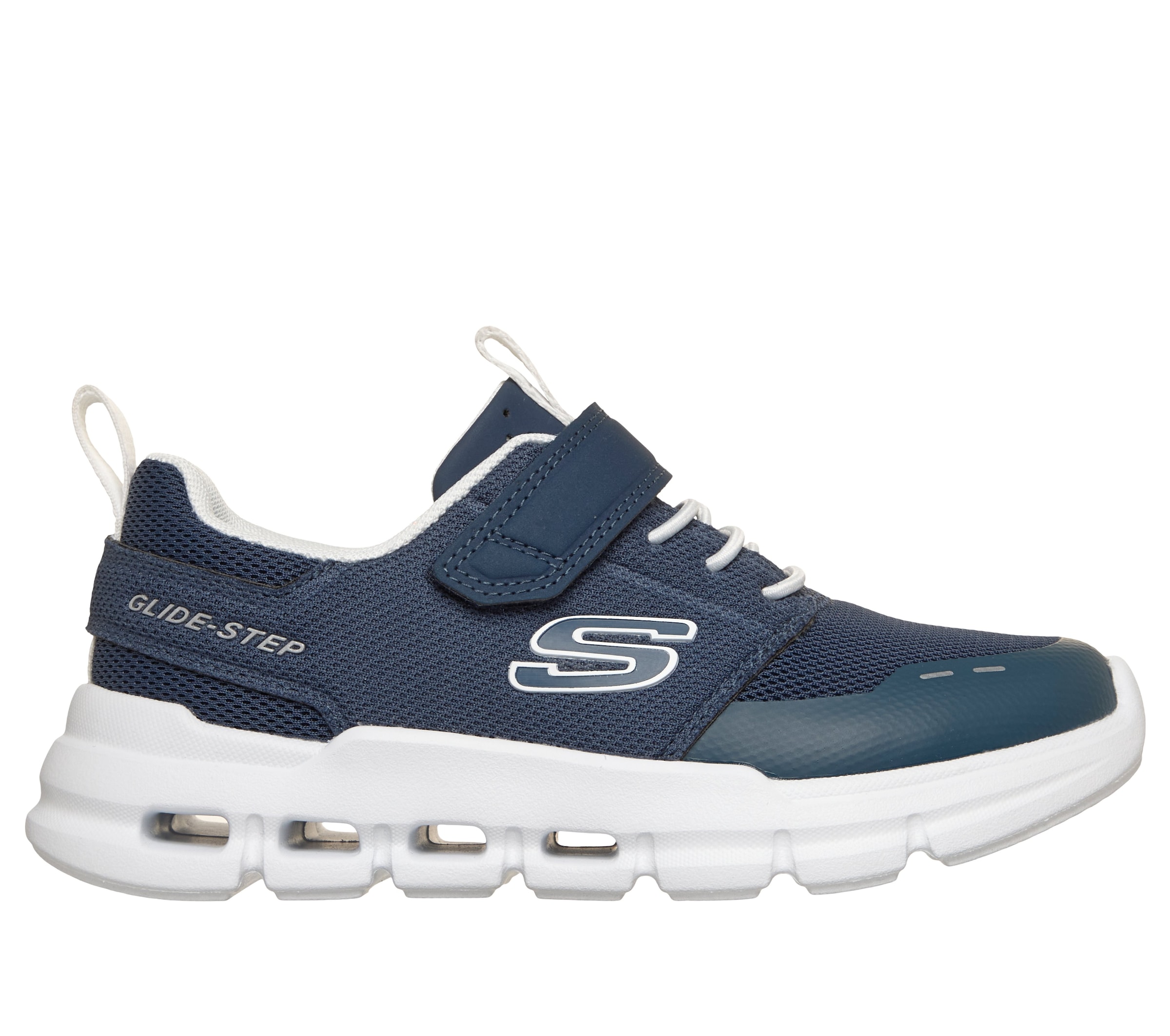Skechers Sneaker »SKECHERS GLIDE-STEP FLOW«  Freizeitschuh mit Klett, Größenschablone zum Download