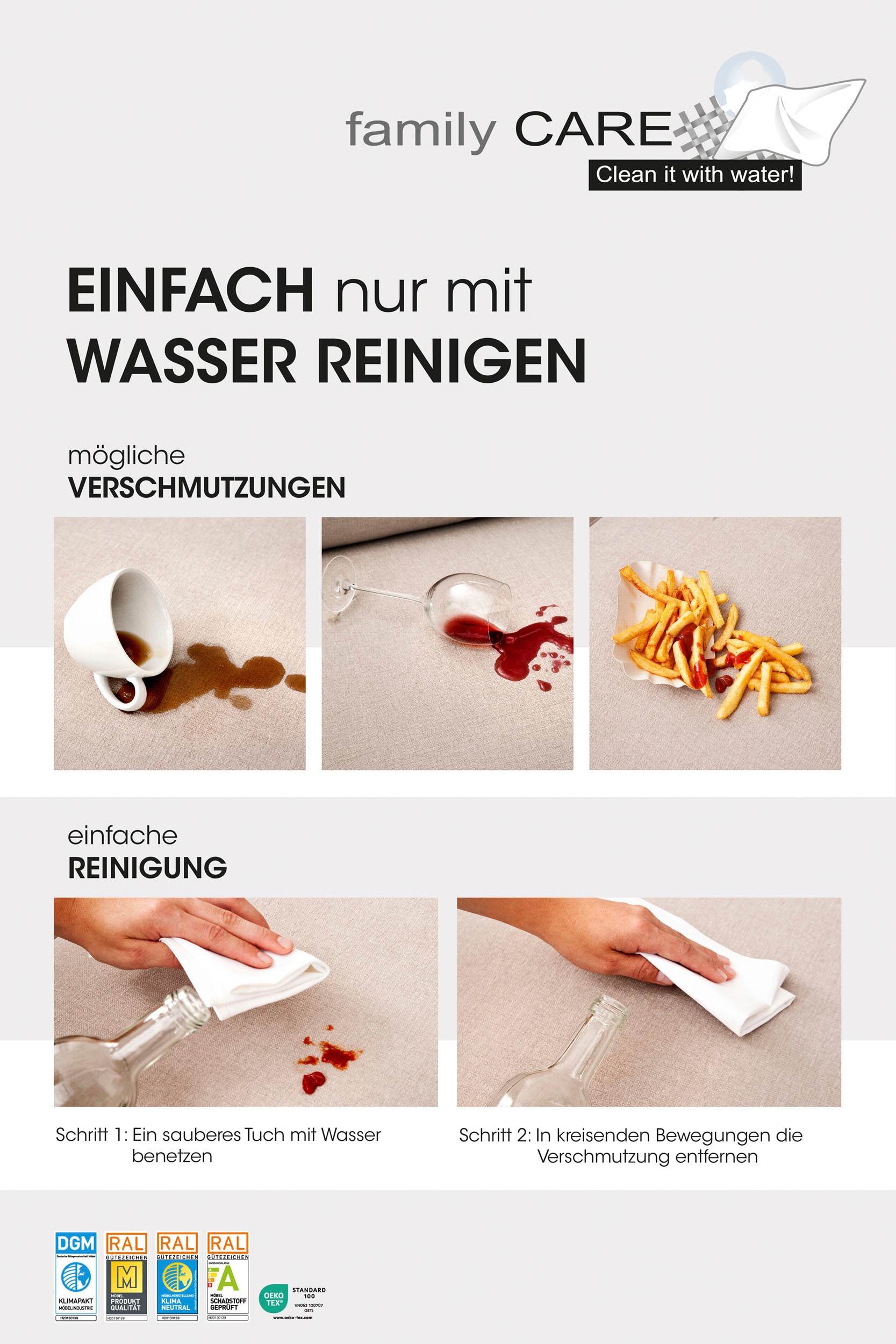 Musterring Ecksofa »JUSTB! PM100, stilvoller Lounge-Komfort von Musterring« Kollektion Bettina Zimmermann, optionaler Sitzvorzug & Fuß-Auswahl