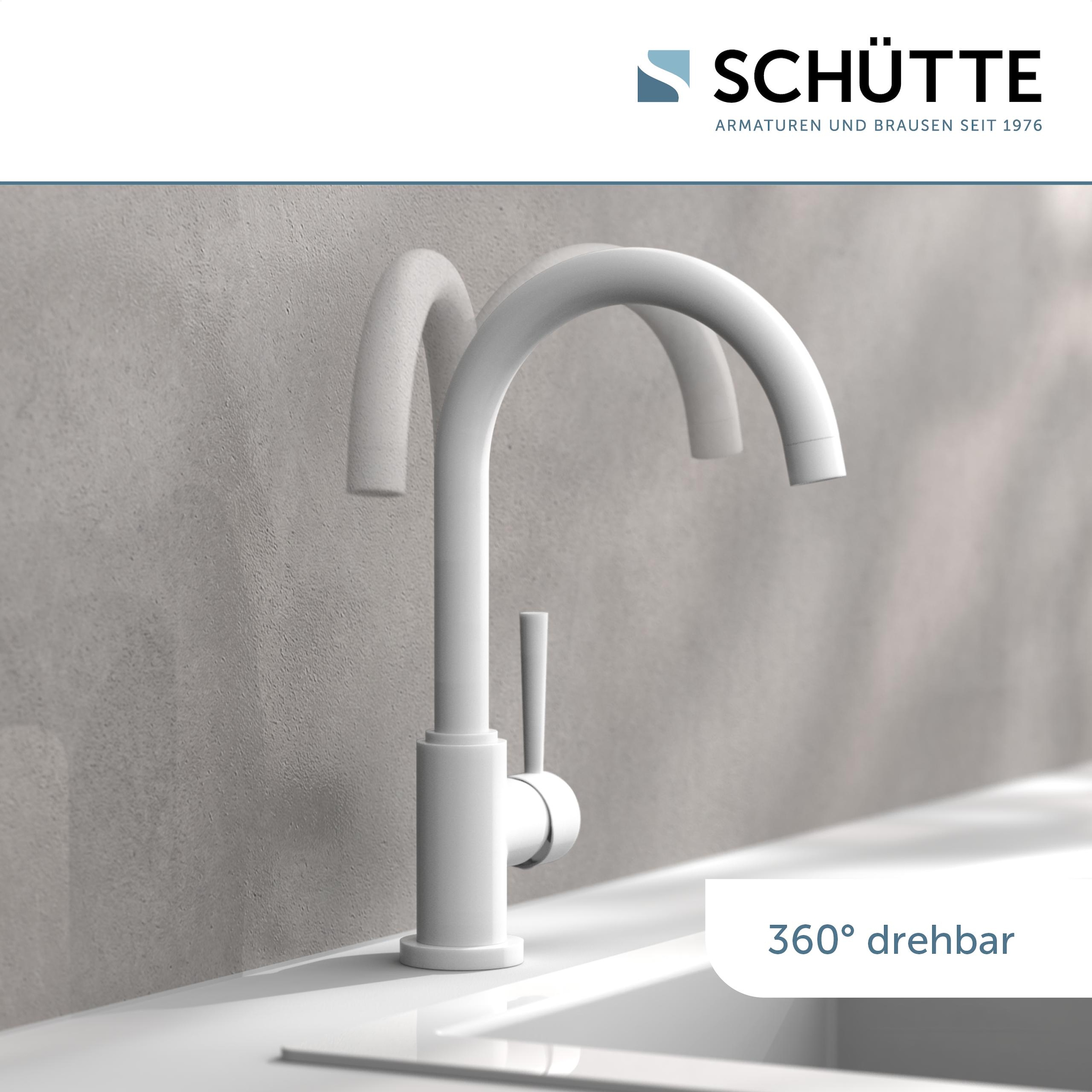 Schütte Spültischarmatur »CORNWALL« praktische Cold-Start-Funktion zum Energiesparen, 360° schwenkbar