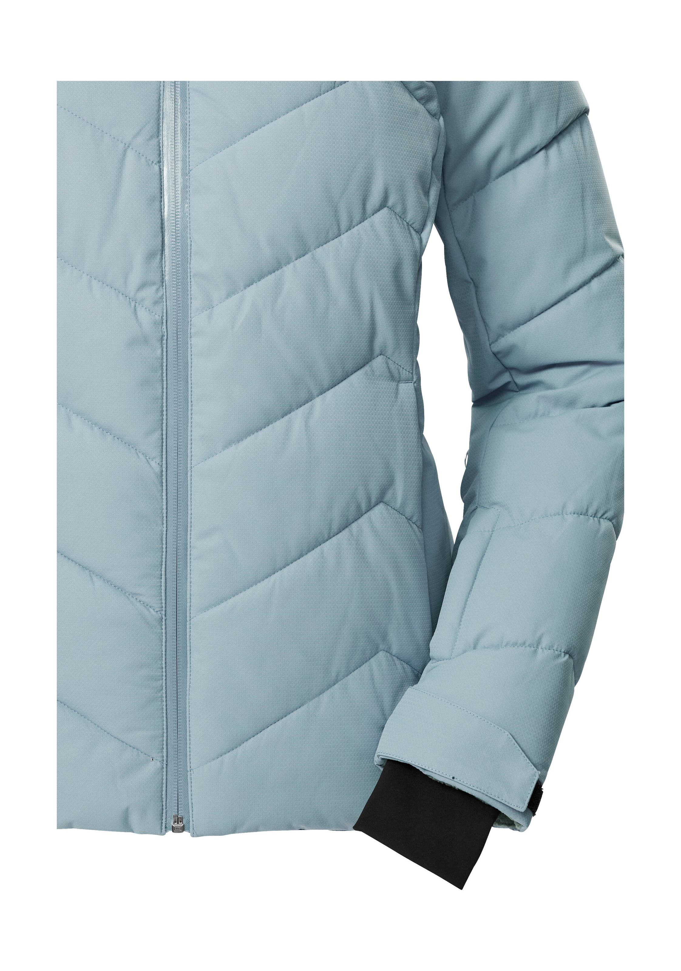 Killtec Skijacke »KSW 31 WMN SKI QLTD JCKT«, Winddichte, wasserabweisende Skijacke mit Daunenoptik und Schneefang