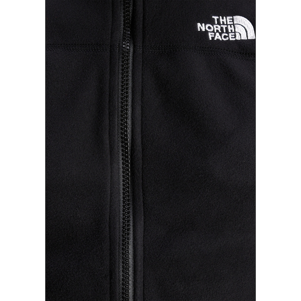 The North Face Fleeceweste »GLACIER Vest«, mit klassischer Label-Stickerei am Schlüsselbein