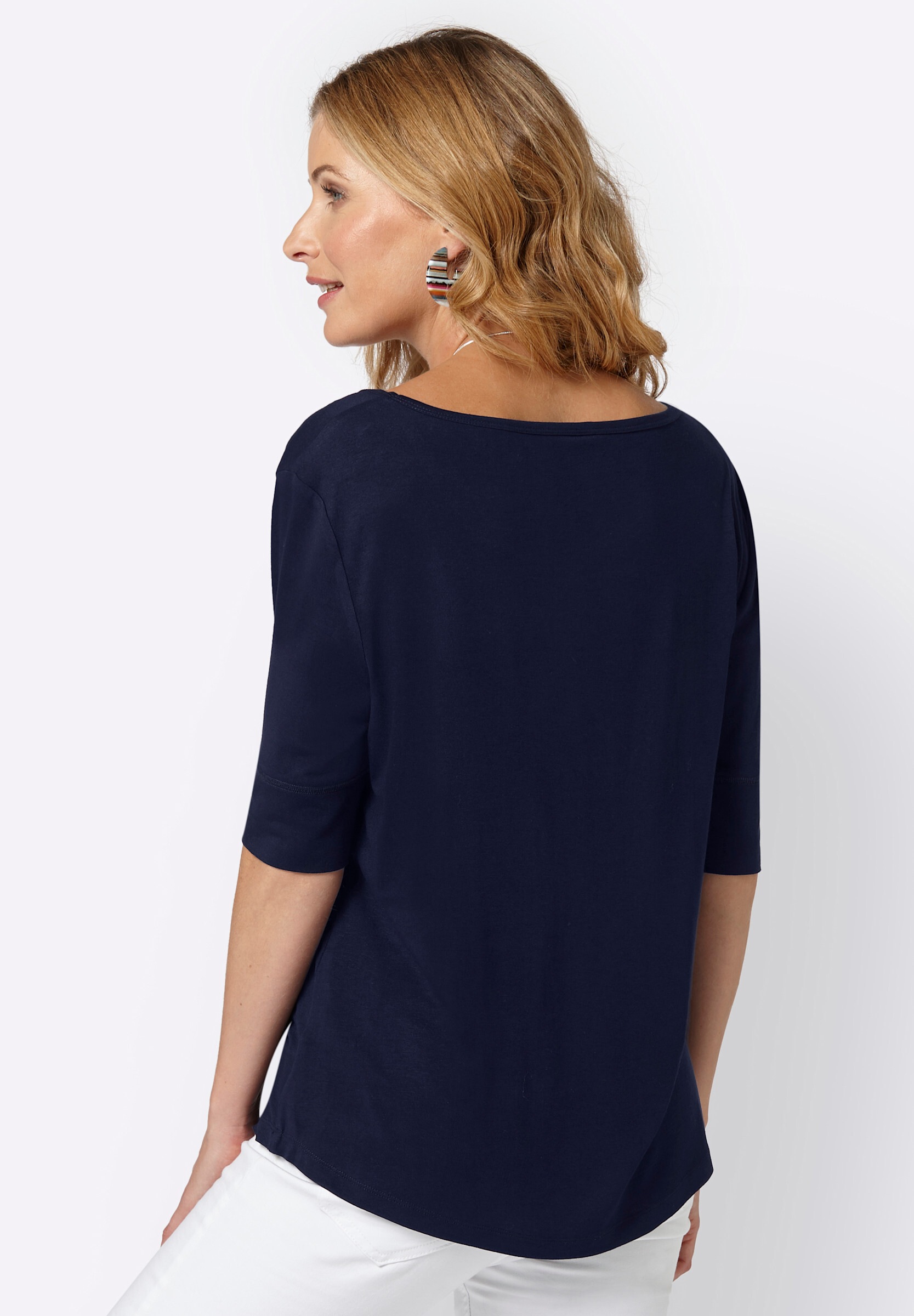 Witt T-Shirt »Shirt T-Shirt mit zweilagigem Ärmelbündchen«