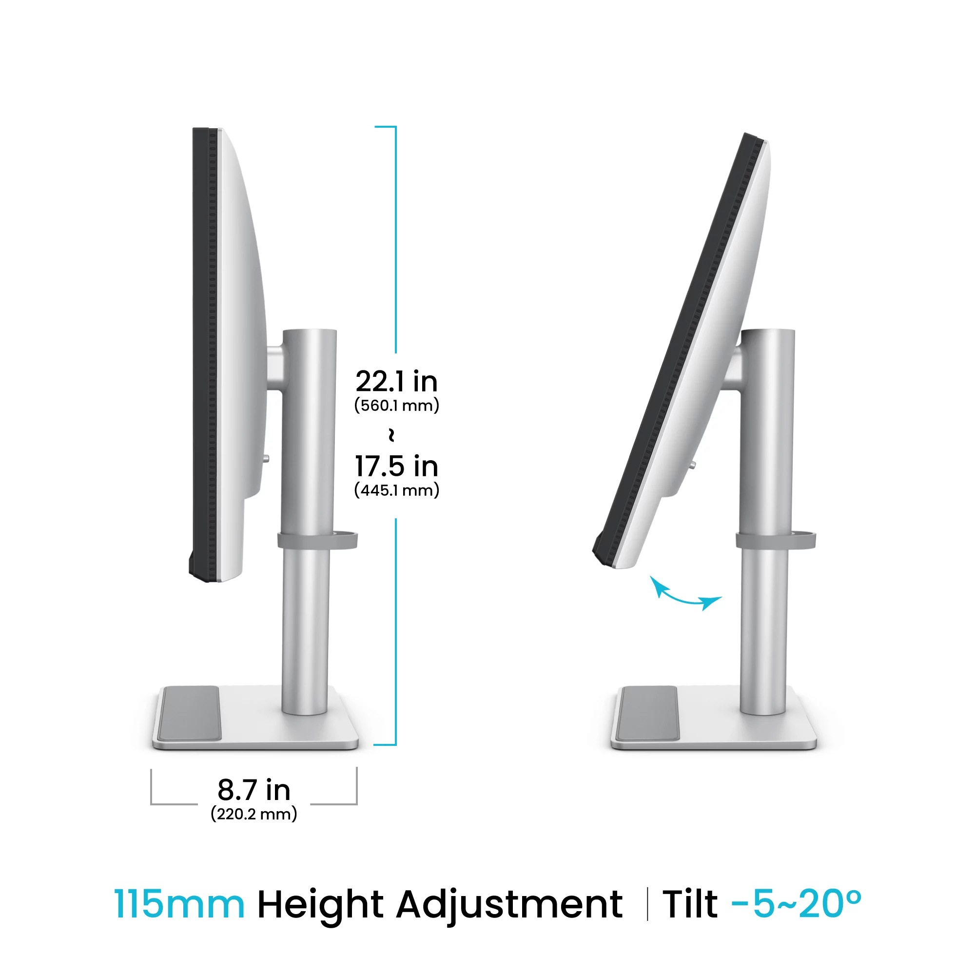 BenQ LED-Monitor »BenQ 68,6cm MA270UP 16:9 USB-C/HDMI silv. lift/piv UHD« 68,6 cm/27 ″  3840 x 2160 px 5 Reaktionszeit 60 Hz