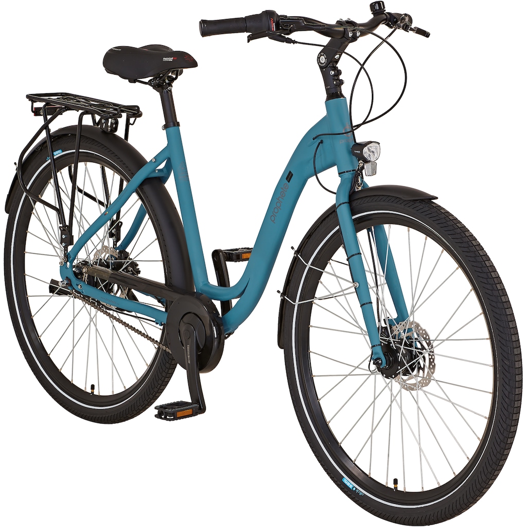 Prophete Cityrad »GENIESSER 20.BTC.10 City Bike 28" Disc«, 7 Gang, Shimano, Nabenschaltung