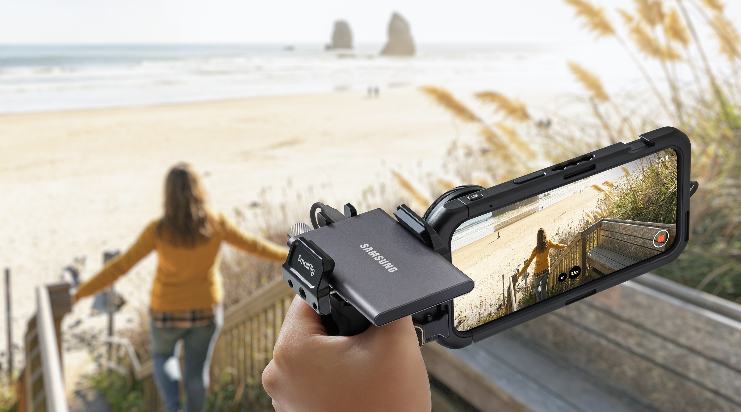 Samsung SSD-Festplatte »Portable SSD T7« 3,5 1 TB
