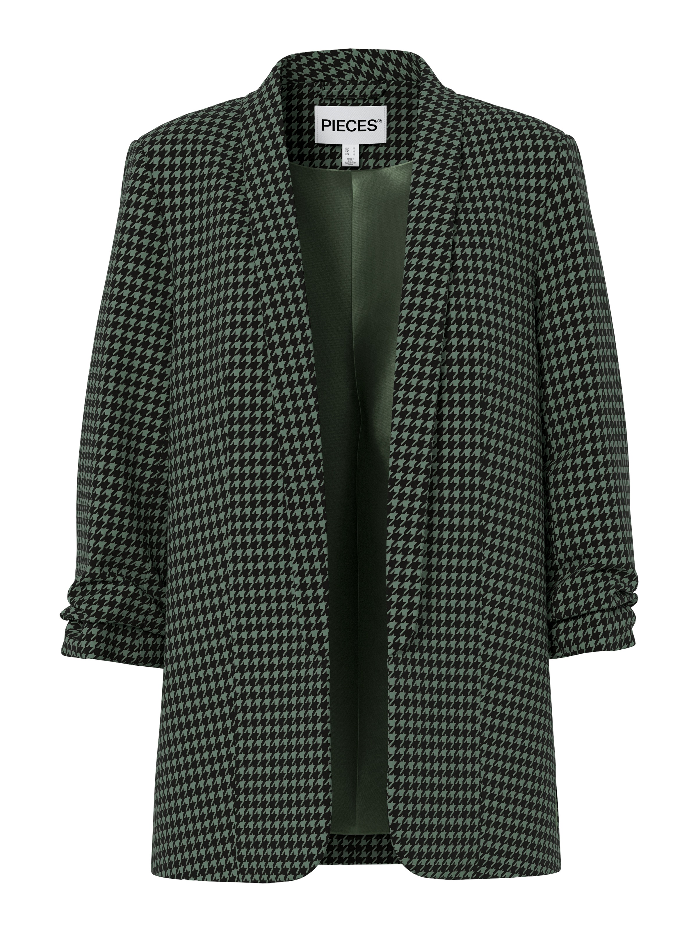 pieces Blusenblazer »PCBOSELLA 3/4 PRINTED BLAZER NOOS« mit 3/4 Ärmel