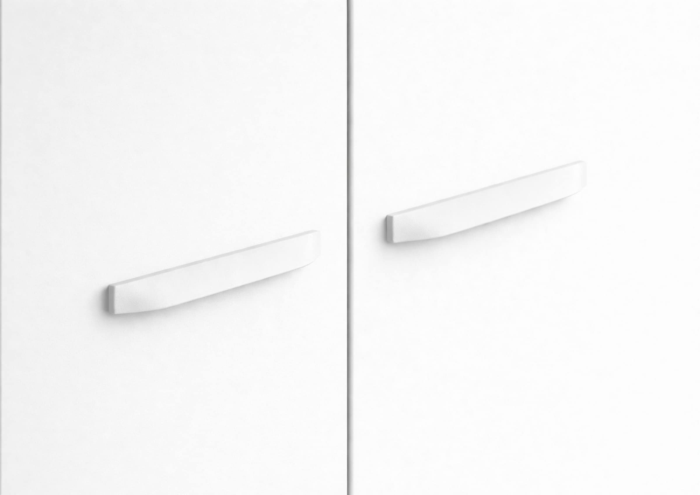 rauch Drehtürenschrank »Prandon B« Set, 2 Stk. tlg. mit 2 Schubladen sowie Aufsatzelement, Metallgriffe quer