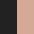 Schwarz/Roségold
