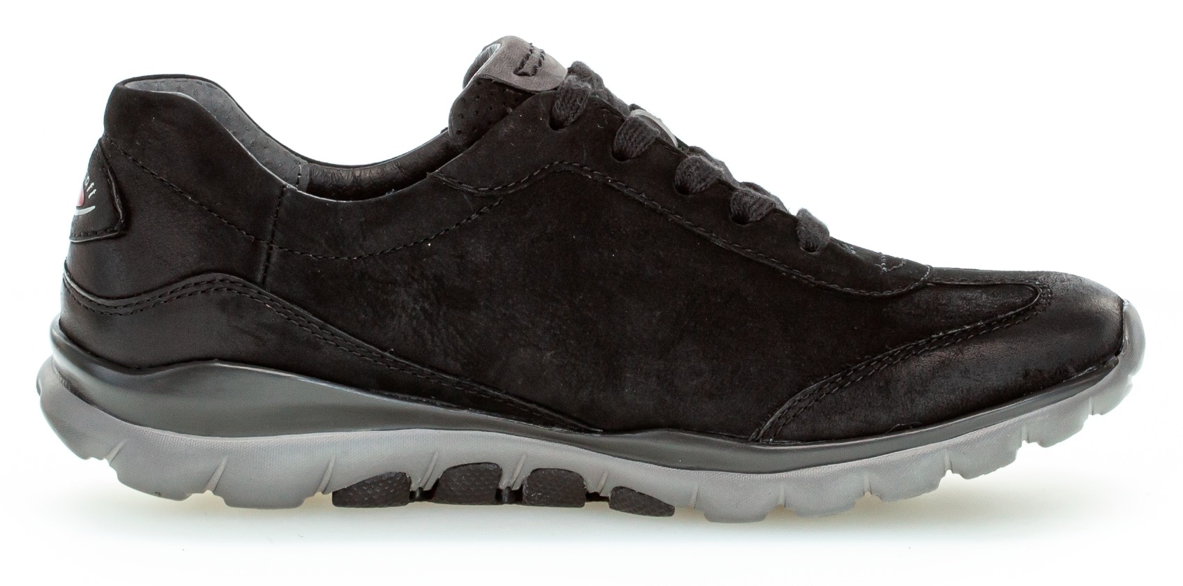 Gabor Rollingsoft Keilsneaker, mit Logoschriftzug an der Ferse, Freizeitschuh, Halbschuh, Schnürschuh