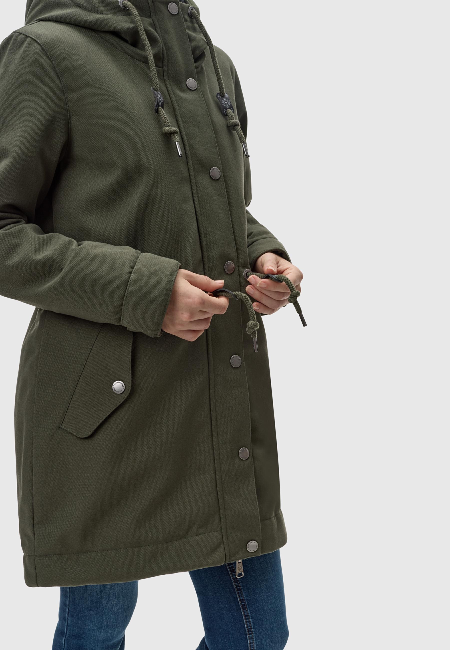 Ragwear Parka »Kurzmantel Canny Canvas«