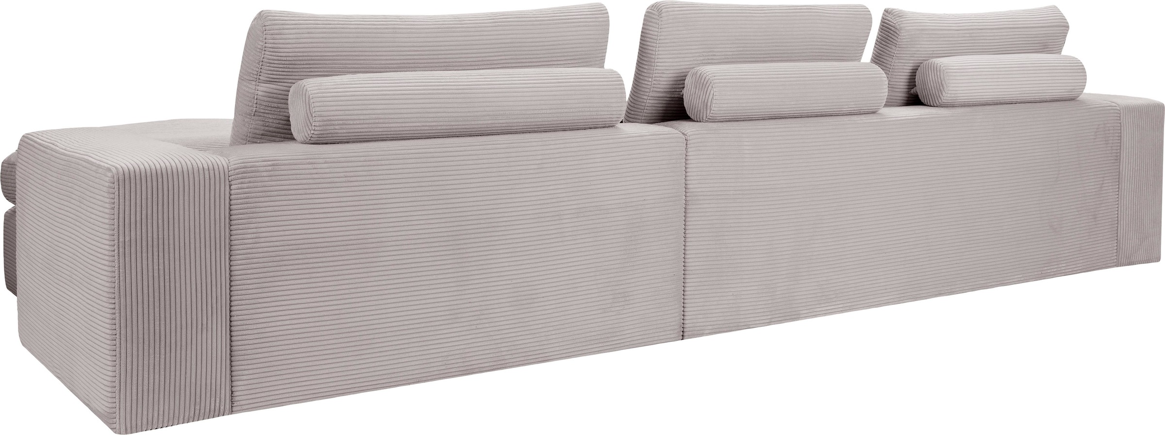 alina Ecksofa »Sandy«, mit Recamiere, in modernem Cordstoff