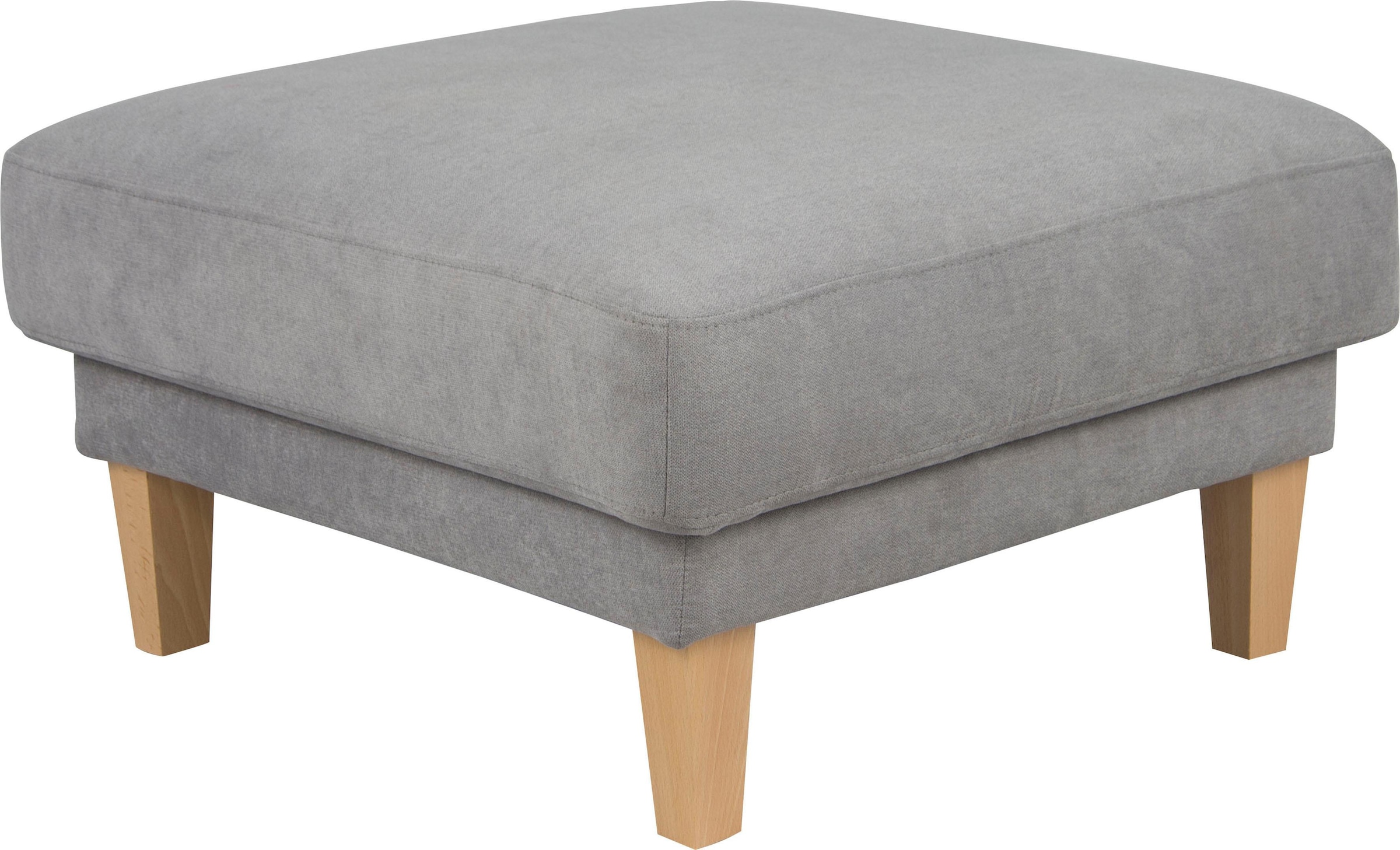 Home affaire Polsterhocker »TRIPLO passend zur Serie, Maße B/T/H: 82/72/46 cm«, mit Wellenunterfederung, in hochwertiger Verarbeitung