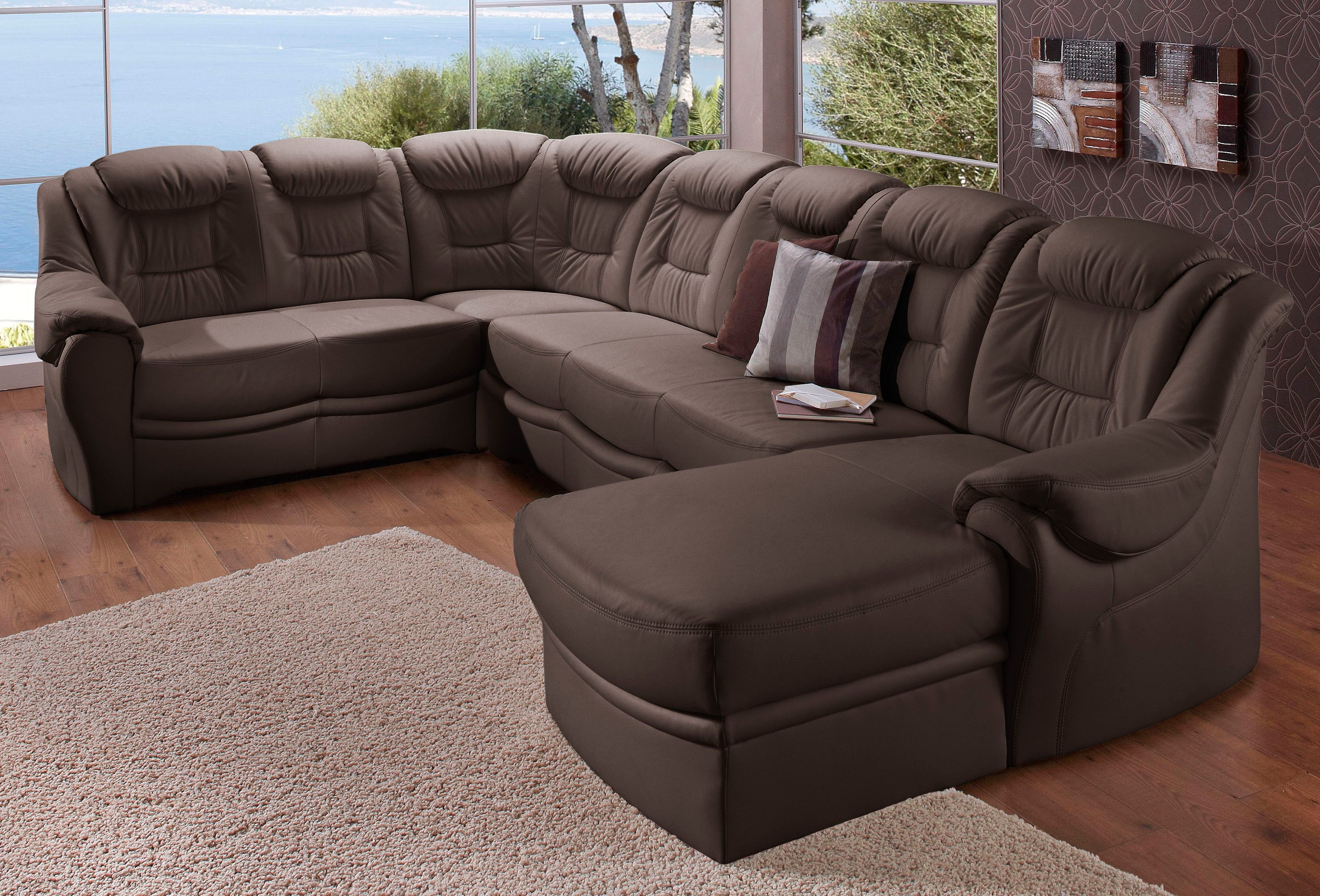 sit&more Wohnlandschaft "Bellevue U-Form" wahlweise mit Schlaffunktion