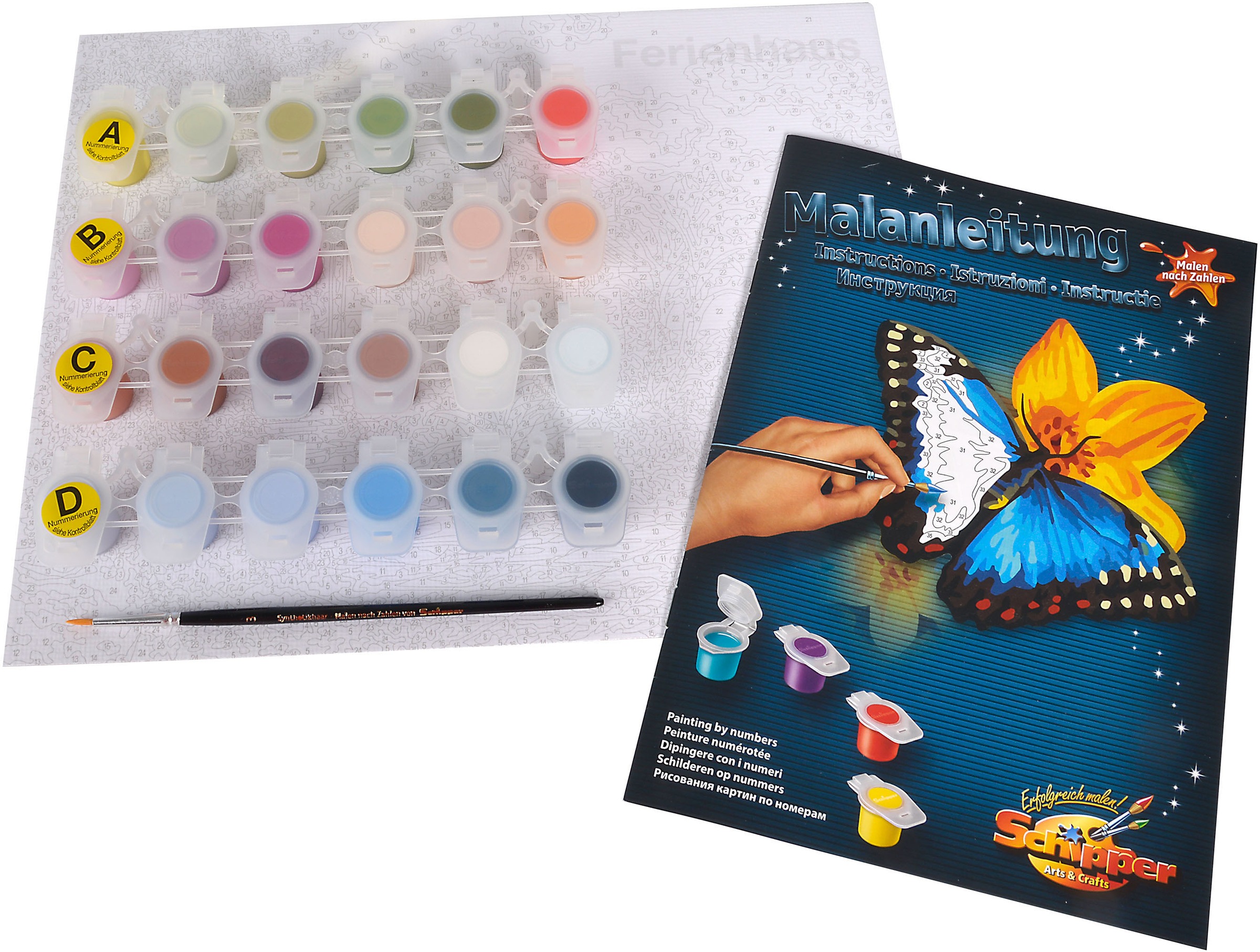 Schipper Malen nach Zahlen »Meisterklasse Premium - Ferienhaus am Meer« Made in Germany