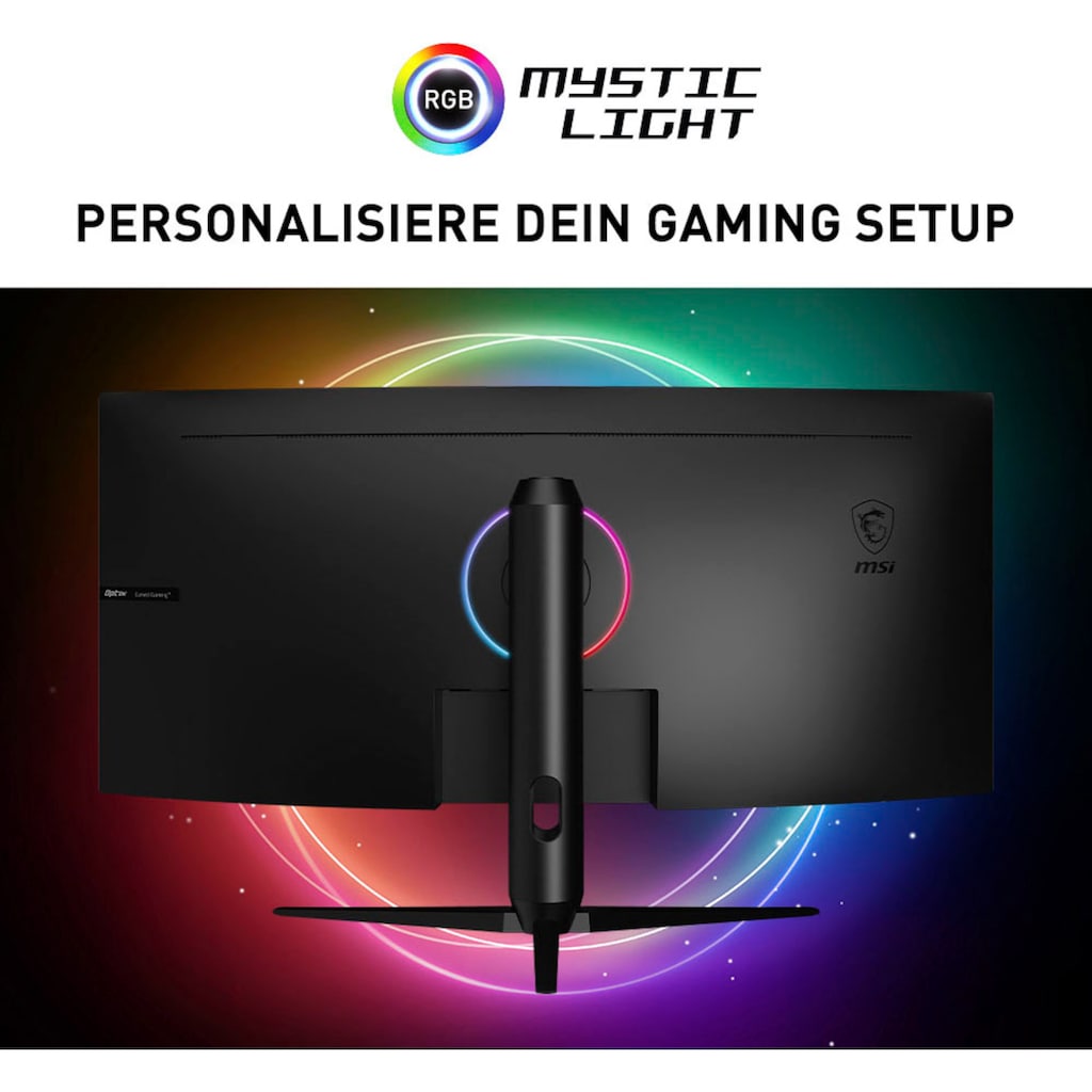 MSI Curved-Gaming-Monitor »Optix MAG342CQRV«, 86 cm/34 Zoll, 3440 x 1440 px, UWQHD, 1 ms Reaktionszeit, 100 Hz