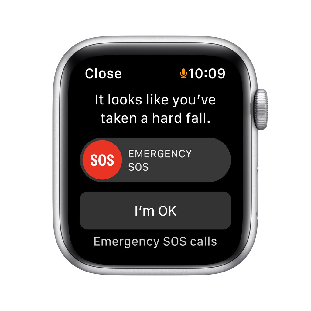 Apple Smartwatch »Watch Nike SE, GPS, Aluminium Gehäuse, 44mm mit Sportarmband«, (Watch OS 7)