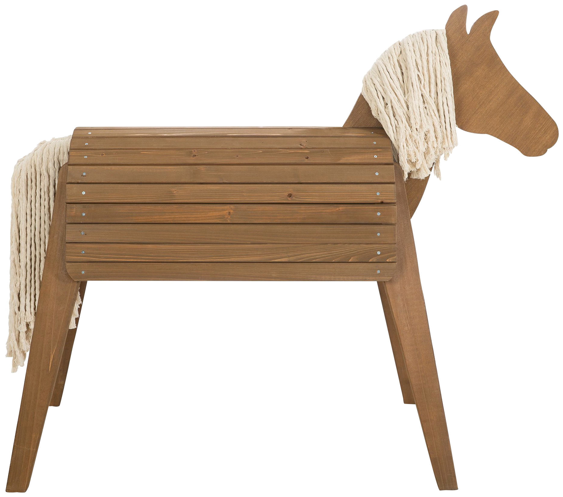 roba® Holzpferd, HxBxT: 156 x 51 x 139 cm