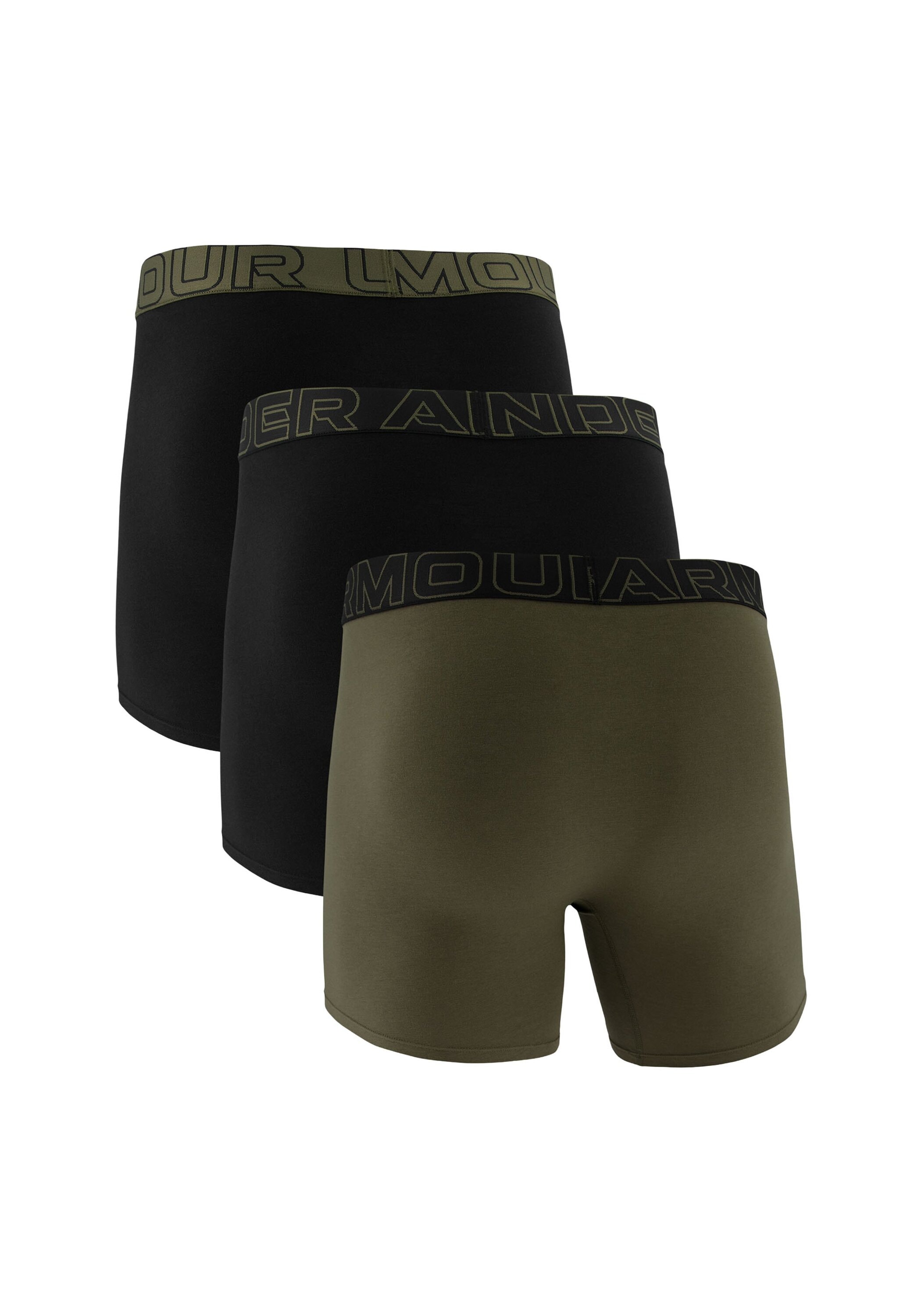Under Armour® Boxershorts »Boxershort UA PERFORMANCE COTTON - SOLID 6 IN 3PK 3er Pack«