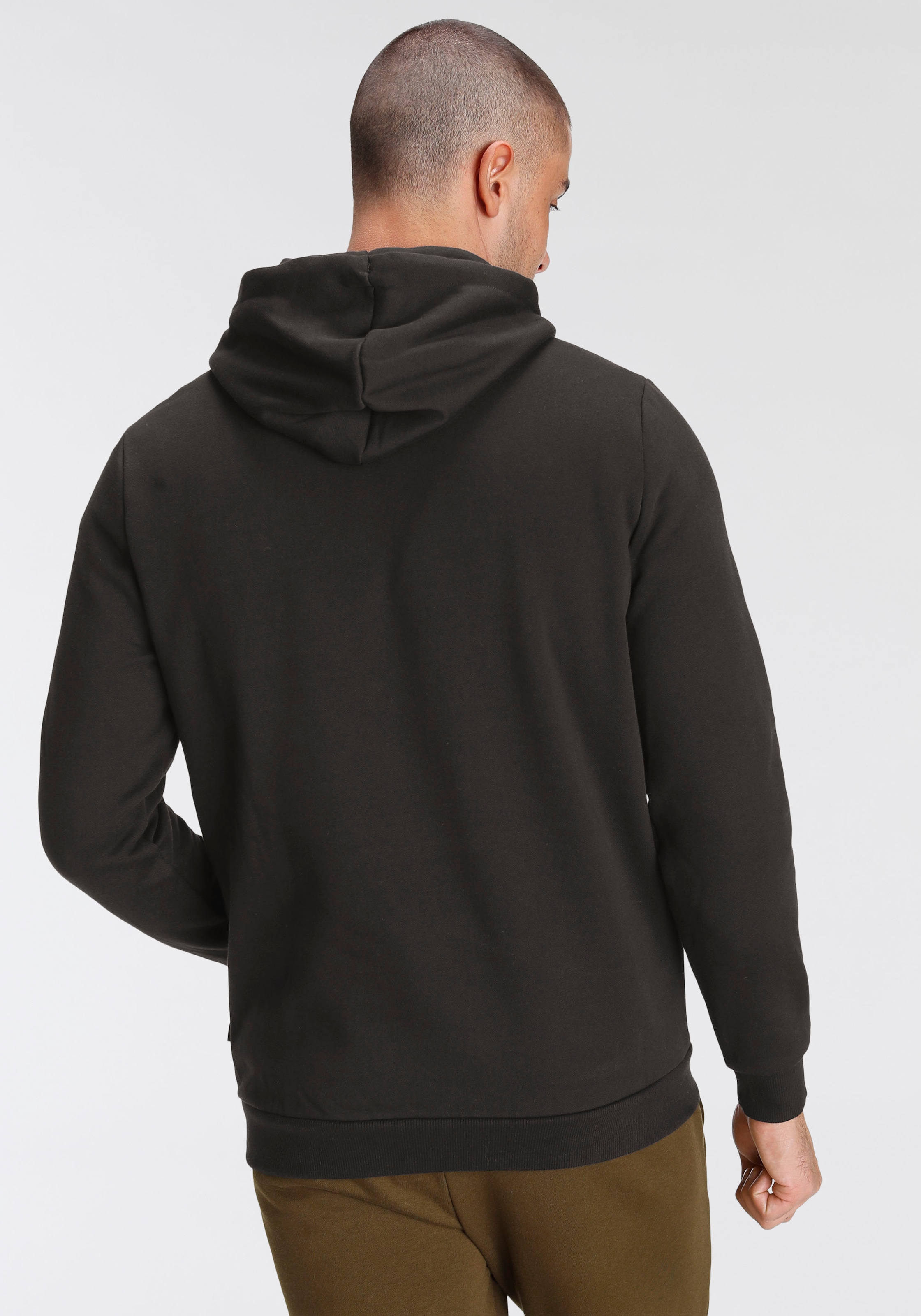 PUMA Kapuzensweatshirt »BETTER ESSENTIALS HOODIE FL«, mit Logodruck, mit Kängurutasche, mit Kapuze, Regular Fit
