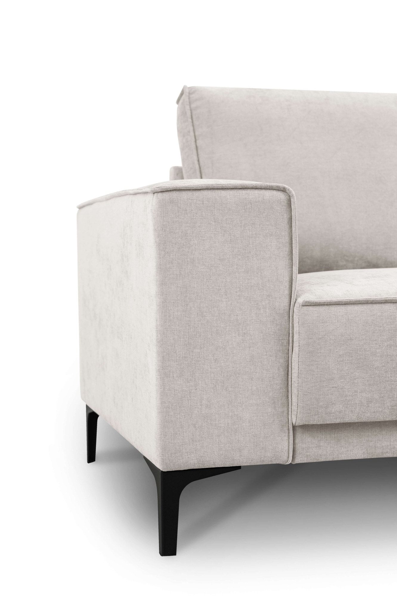 Places of Style Ecksofa »Oland«, L-Form, im zeitlosem Design und hochwertiger Verarbeitung