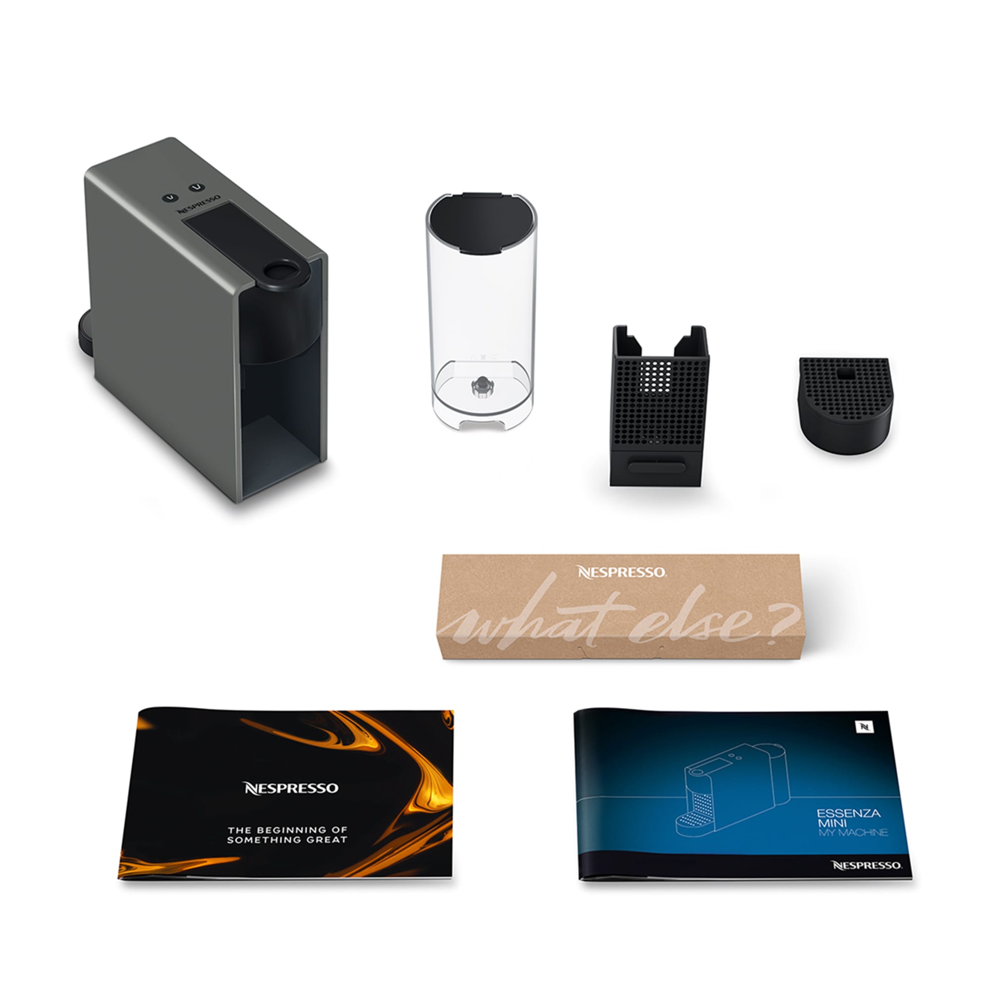 Nespresso Kapselmaschine »XN1108 Essenza Mini von Krups« Pumpendruck: 19 Bar, inkl. Willkommenspaket mit 7 Kapseln