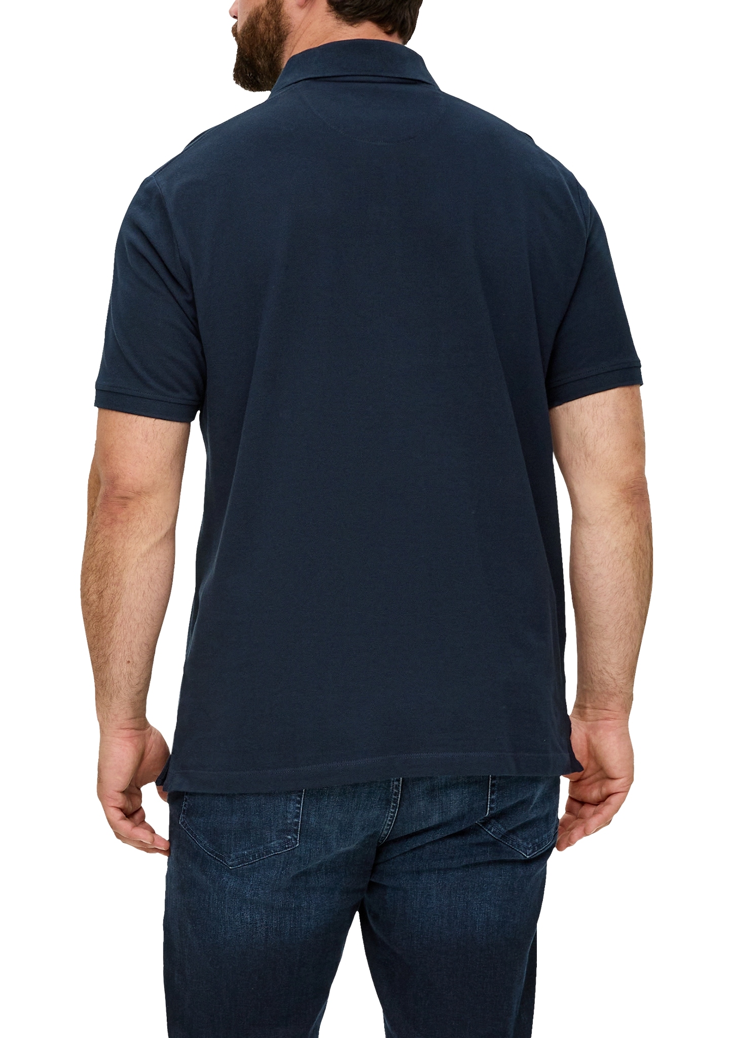 s.Oliver Men Big Sizes Poloshirt Kurzarm-Polo aus Baumwolle - Große Größen