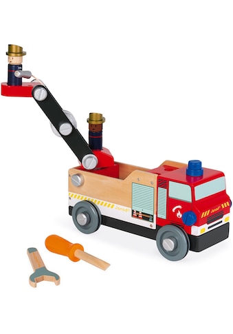 Janod Spielzeug-Feuerwehr »Brico Kids«, FSC®-Holz aus gewissenhaft bewirtschafteten... kaufen