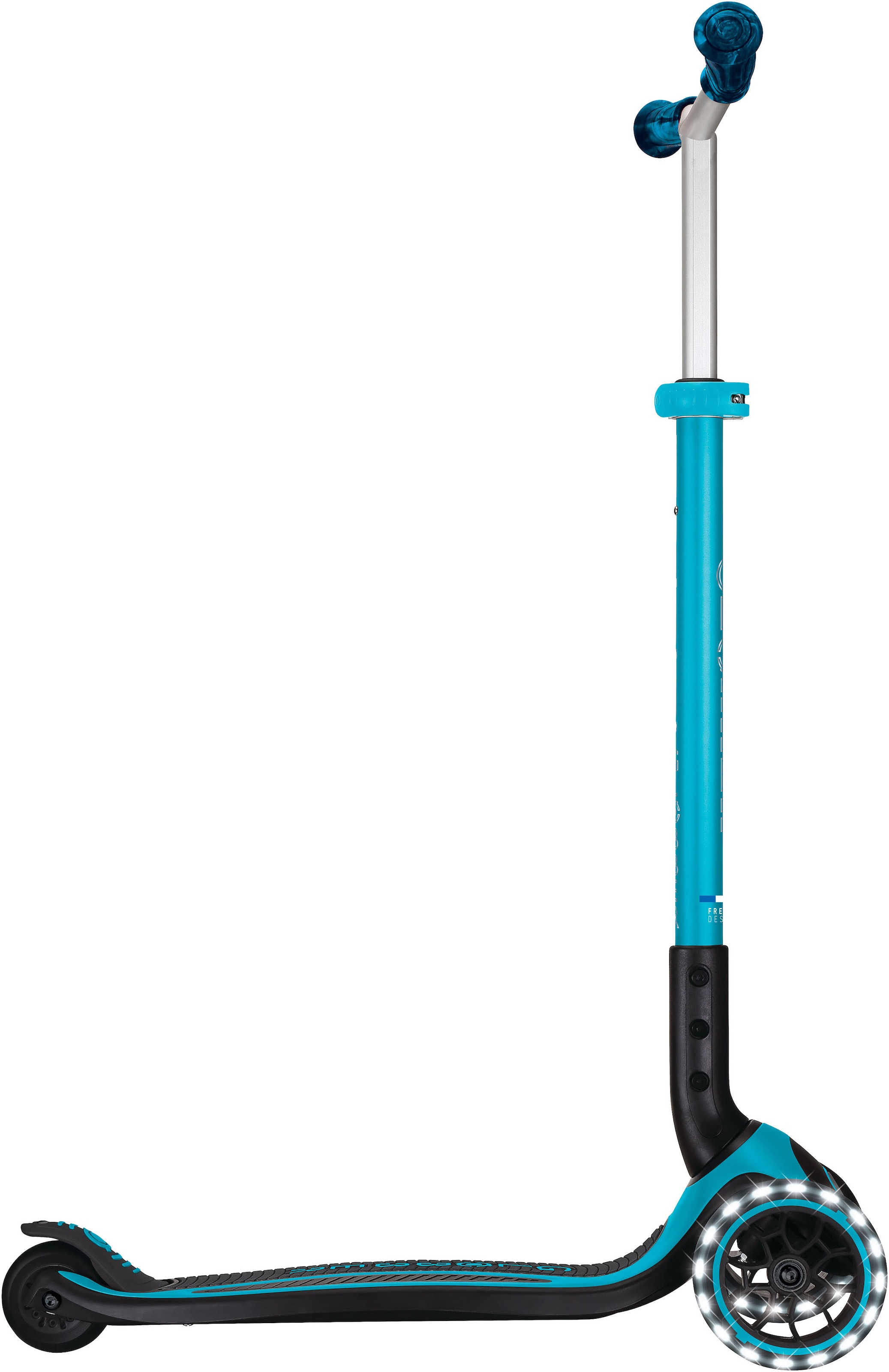 Globber Tretroller »ACE LIGHTS, mit Leuchtrollen«