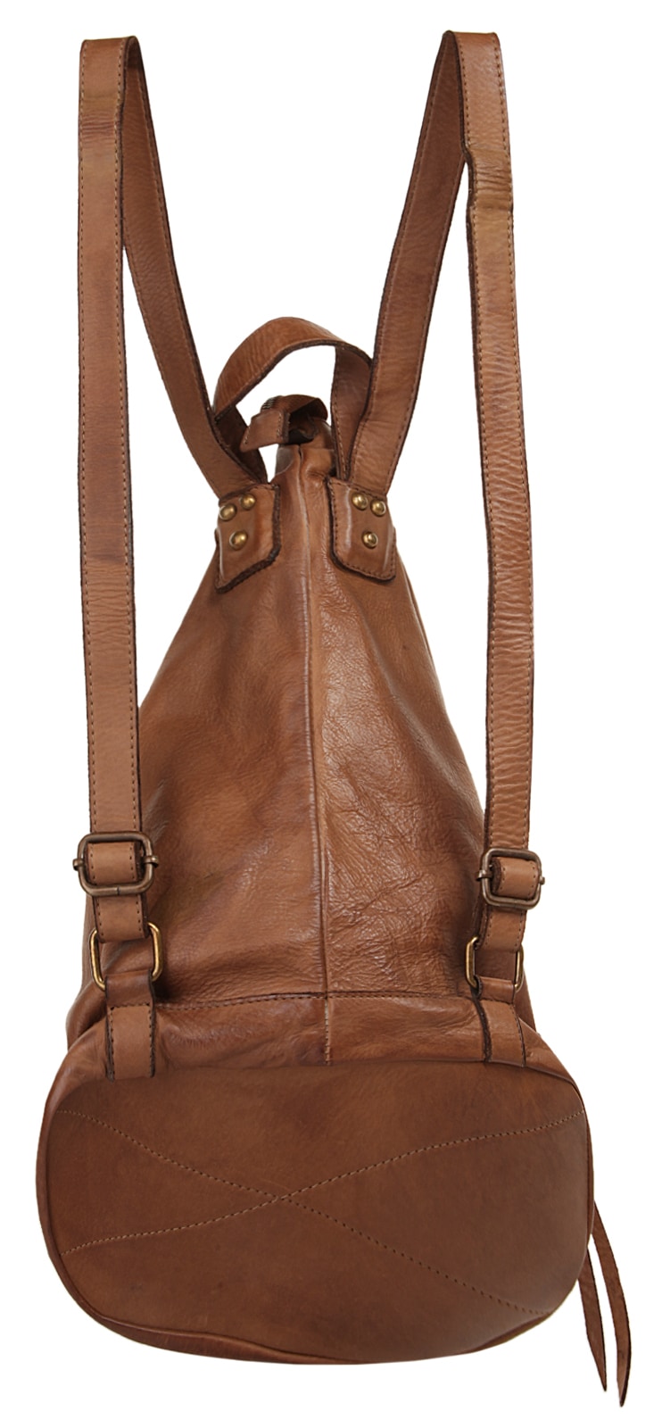 Samantha Look Cityrucksack, echt Leder, Made in Italy