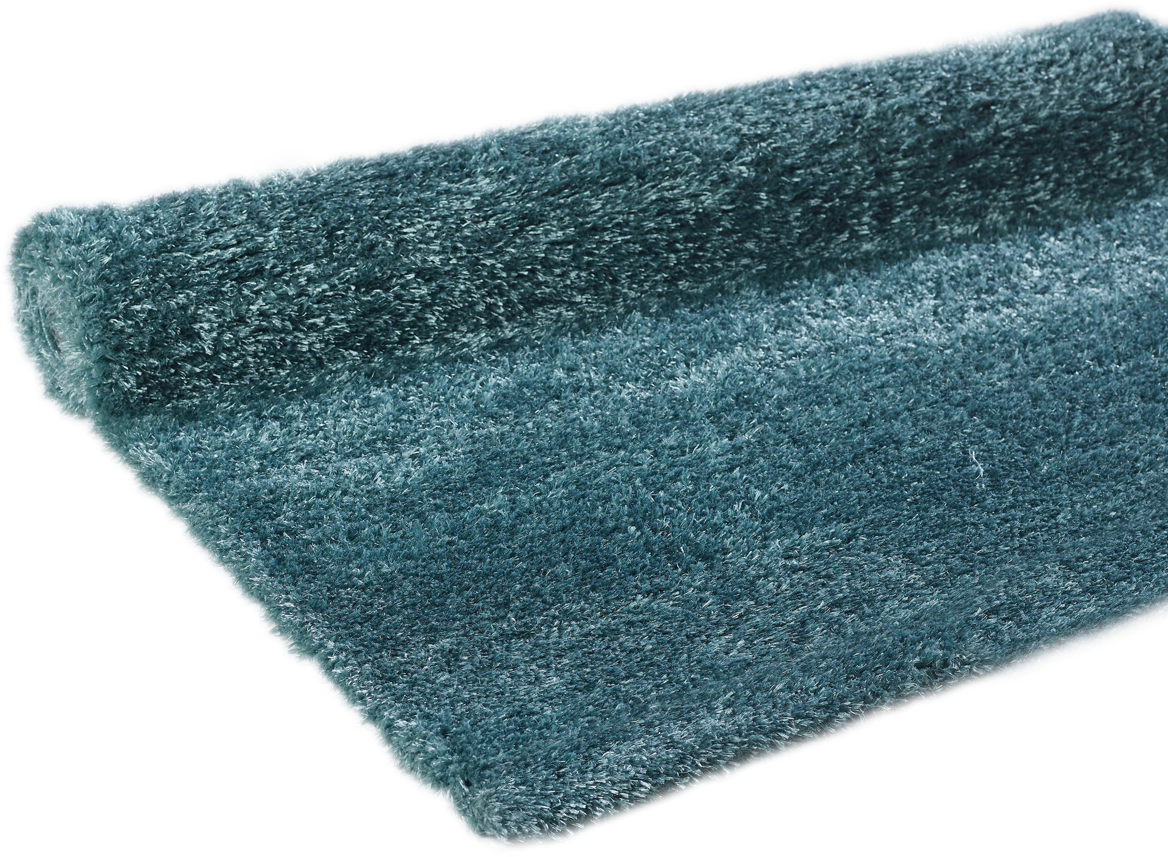 my home Hochflor-Teppich »Senara«, rechteckig, 50 mm Höhe, Läufer, weich, Shaggy, uni, idealer Teppich Wohnzimmer, Schlafzimmer