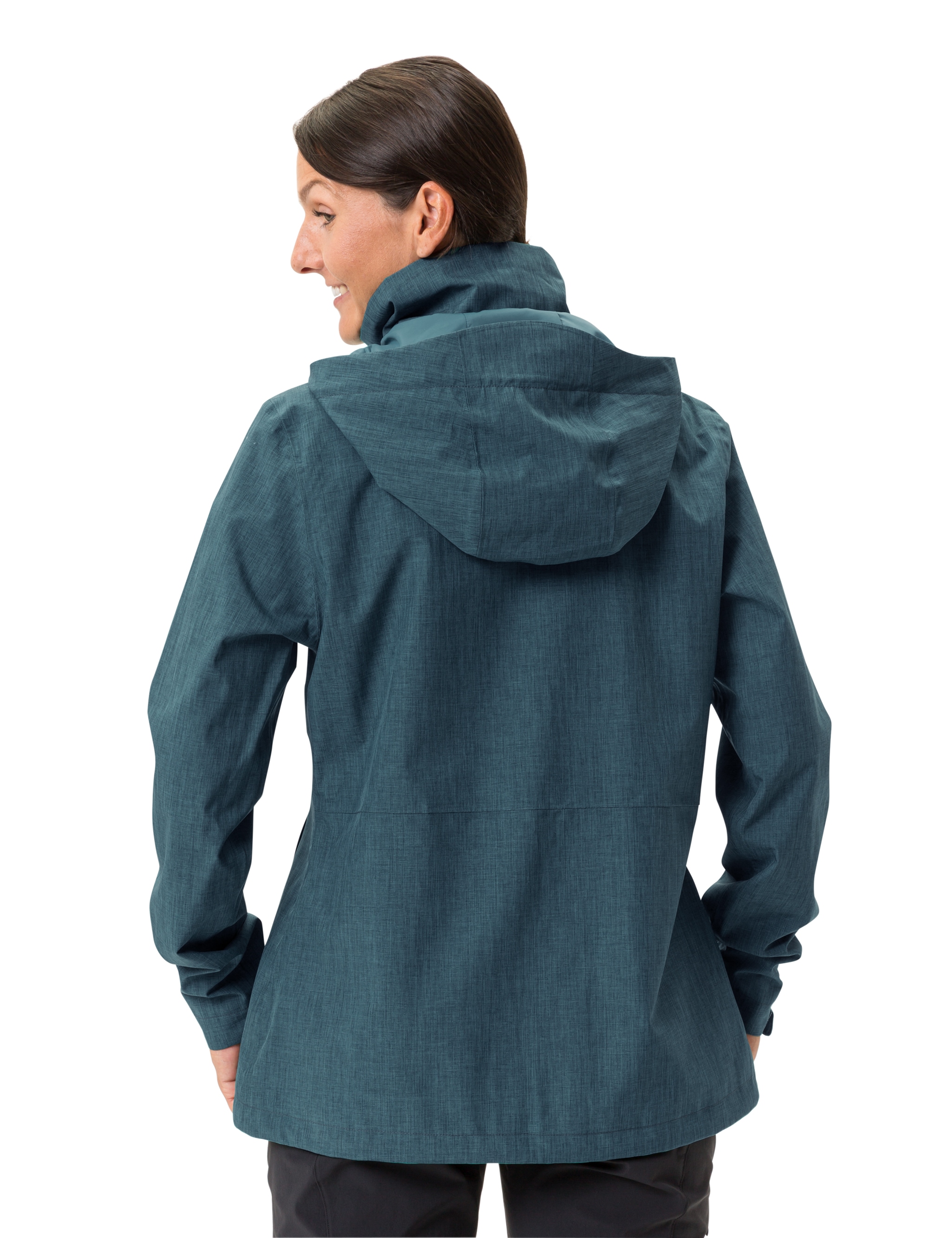 VAUDE Outdoorjacke »WOMEN'S ROSEMOOR JACKET II«, (1 St.), mit Kapuze, Kordelzug an der Kapuze