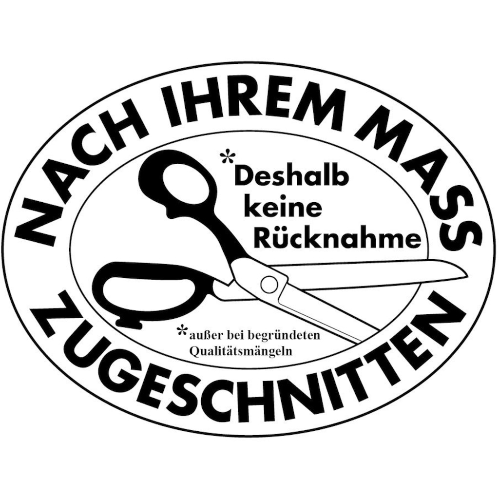 Gerster Scheibengardine nach Maß »Leoni«, (1 St.), Stickereipanneau mit Kugeln bestickt