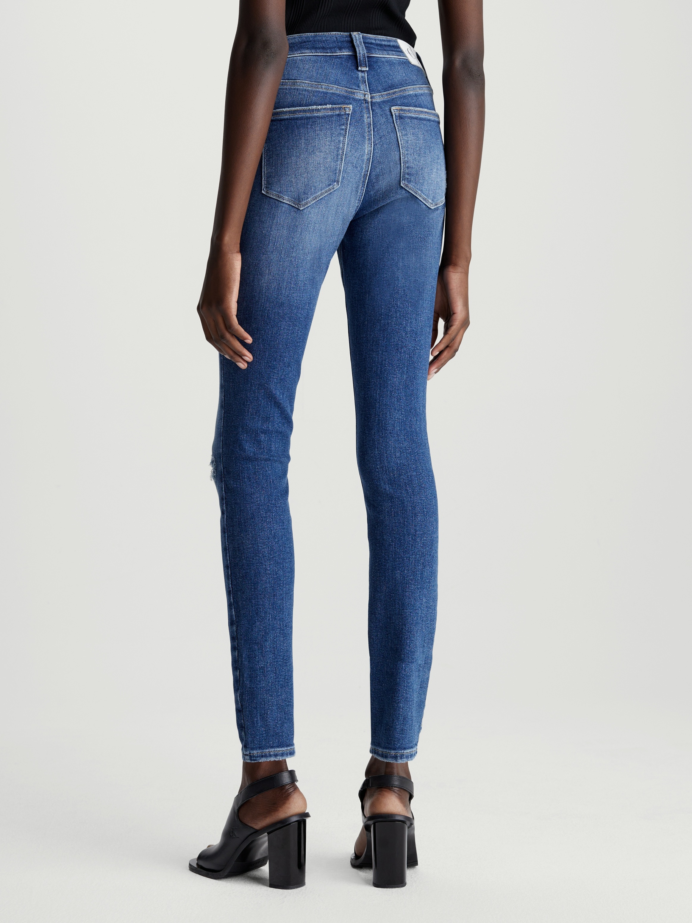 Calvin Klein Jeans Skinny-fit-Jeans »HIGH RISE SKINNY«, in klassischer 5-Pocket-Form