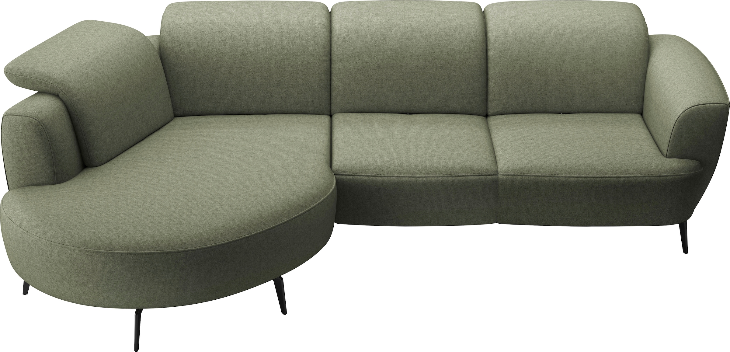 sit&more Ecksofa »Zoe« ink.Sitztiefenverstellung, wahlweise mit Kopfteilverstellung